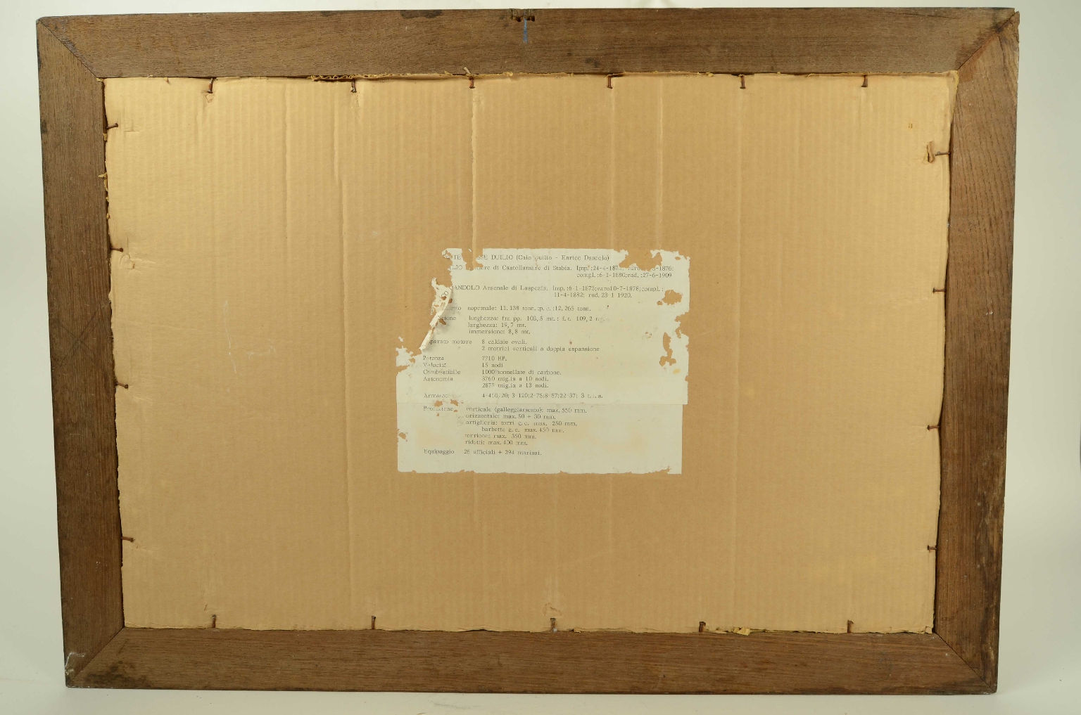 Nautical antiques/8422a-Duilio Lithograph