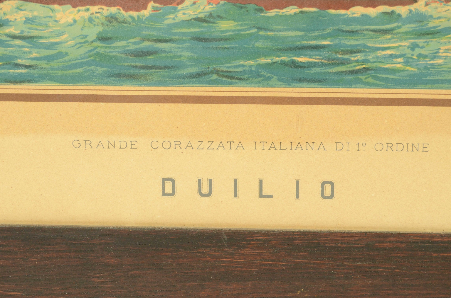 Nautical antiques/8422a-Duilio Lithograph