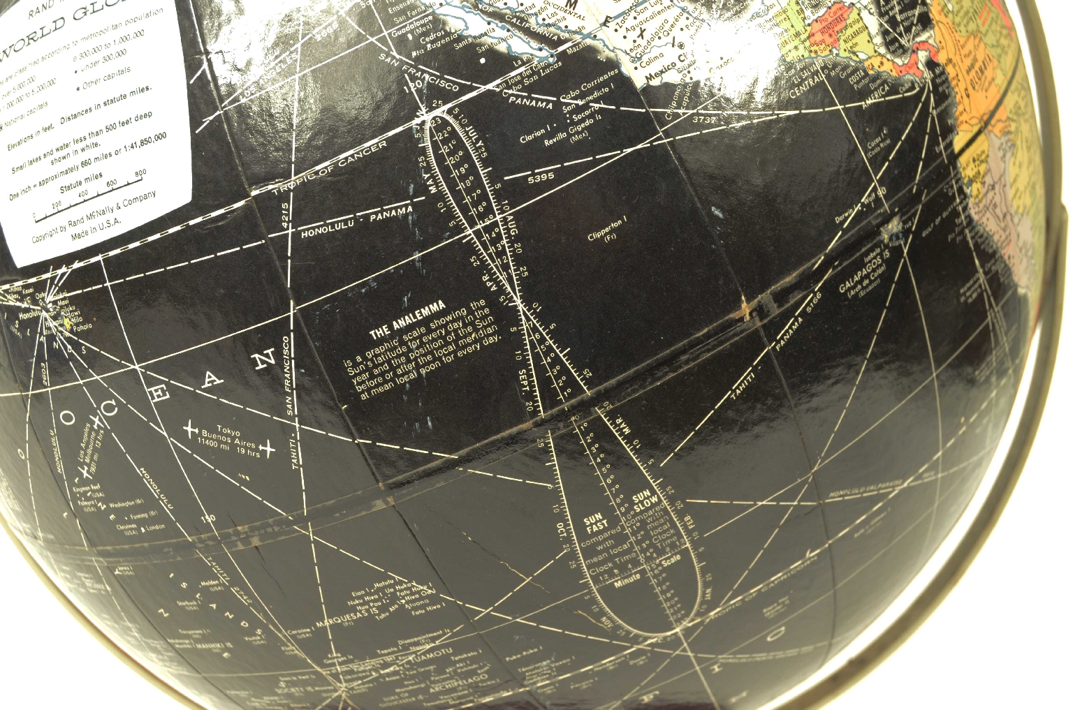 Antique globes-world maps/8426-Terrestrial Globe