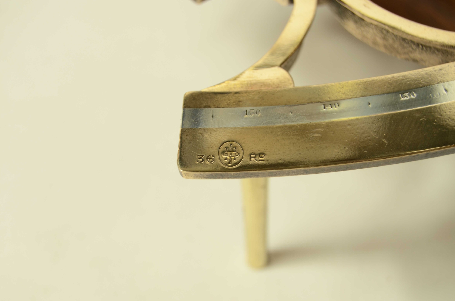 Antiquariato nautico/8452-Sestante in Ottone