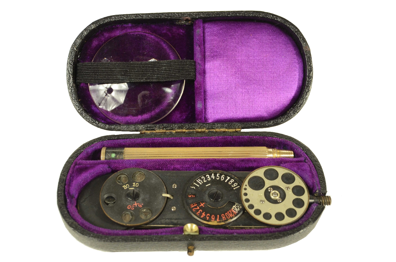 Strumenti medici d'epoca/8459-Mortons Oftalmoscopio