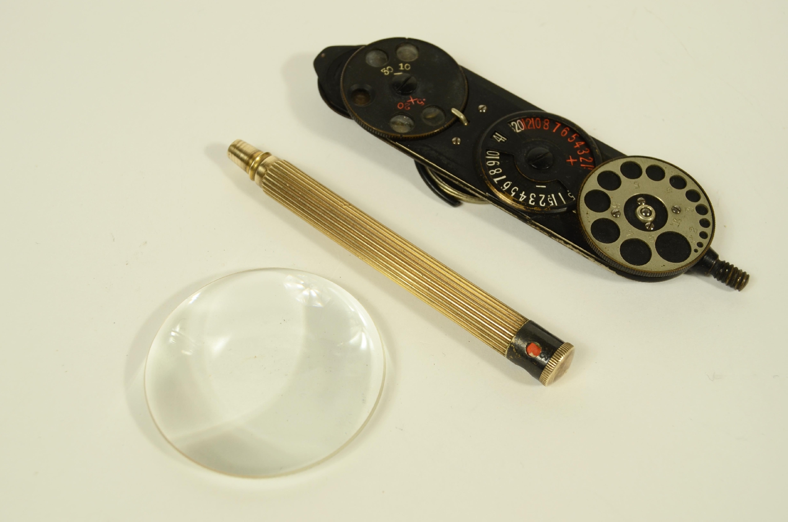 Strumenti medici d'epoca/8459-Mortons Oftalmoscopio