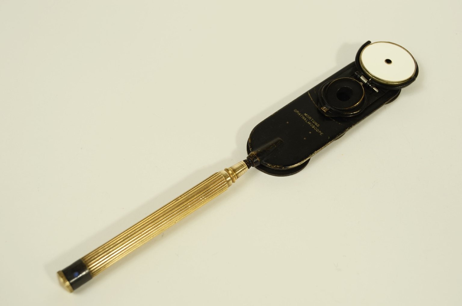 Strumenti medici d'epoca/8459-Mortons Oftalmoscopio