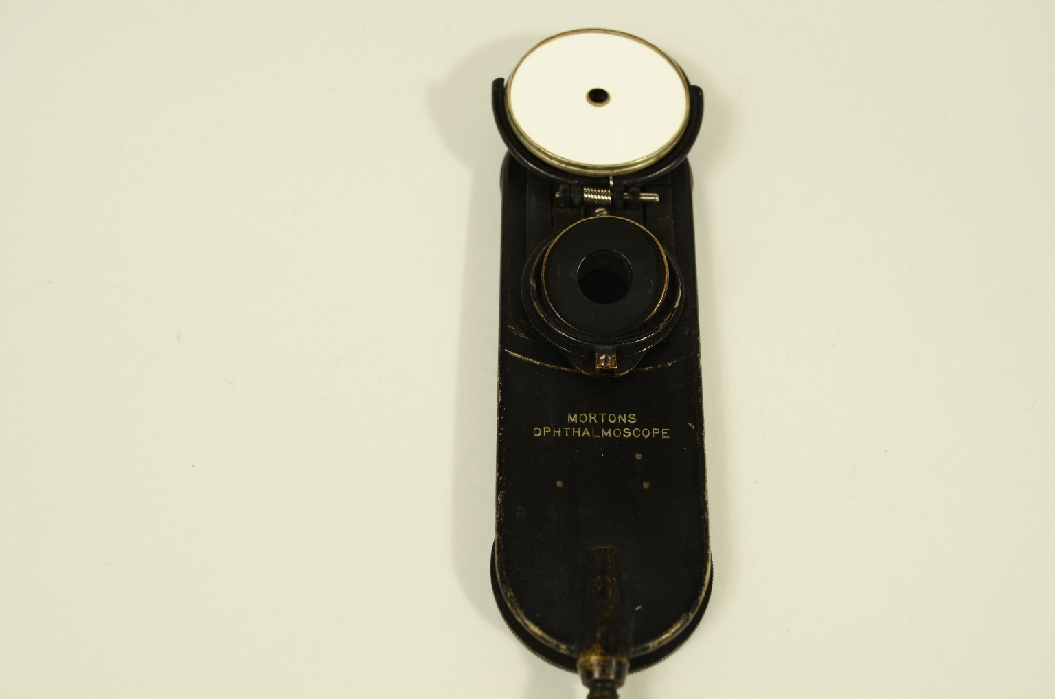 Strumenti medici d'epoca/8459-Mortons Oftalmoscopio