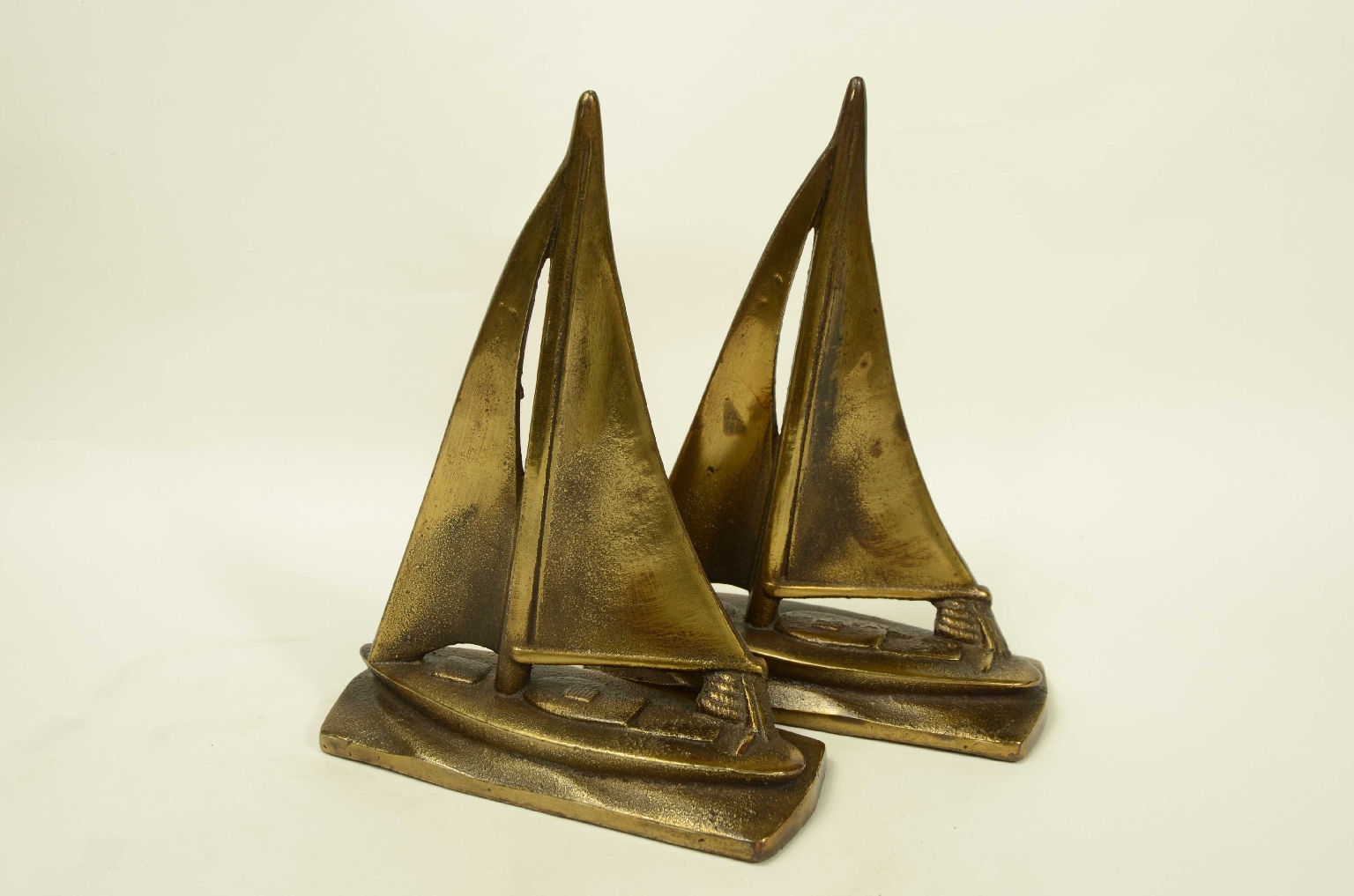 Antiquariato nautico/8517-Coppia Fermalibri