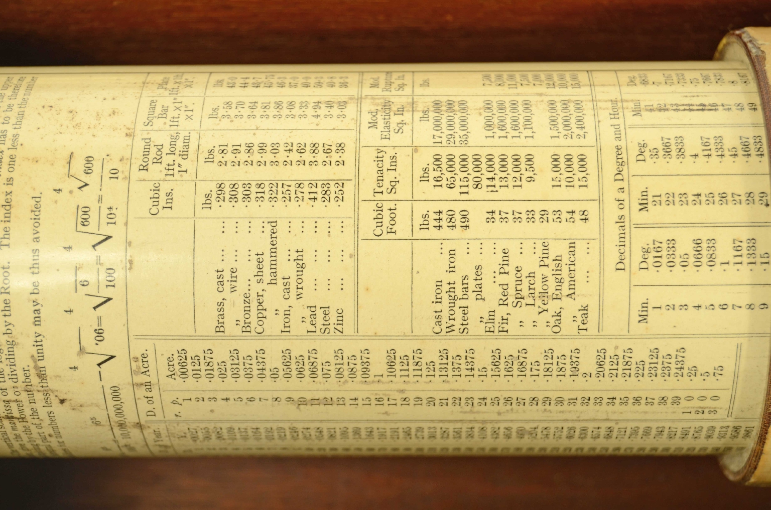 Strumenti di misura antichi/8550-Regolo Calcolatore