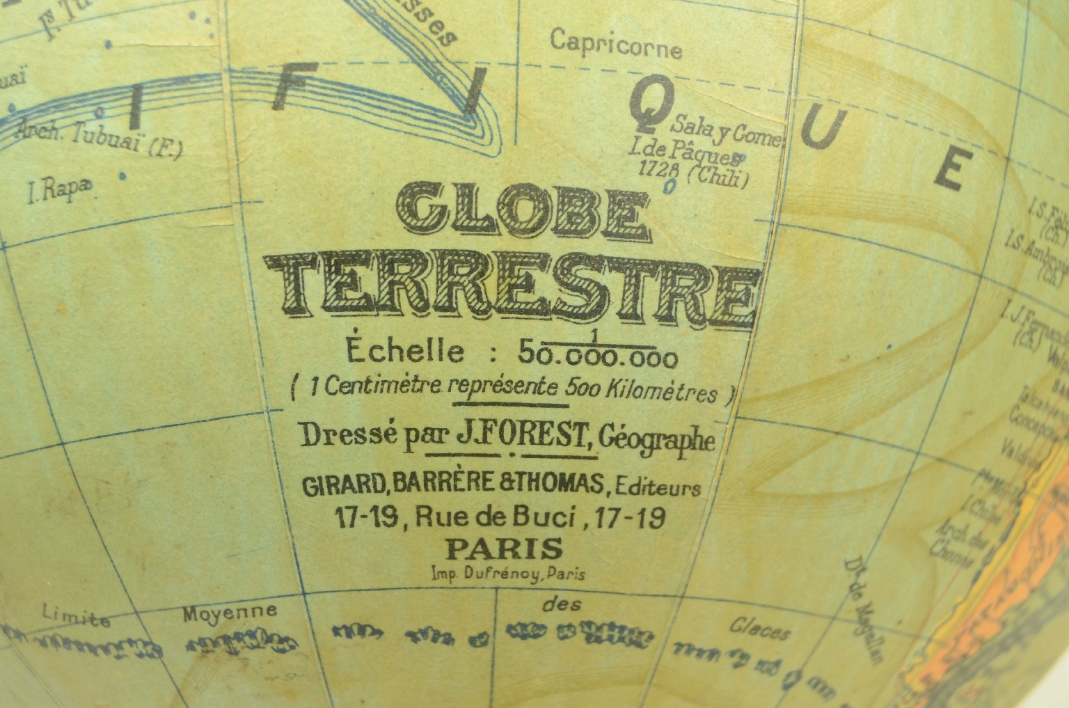Globi-mappamondi antichi/8561-Globo Terrestre