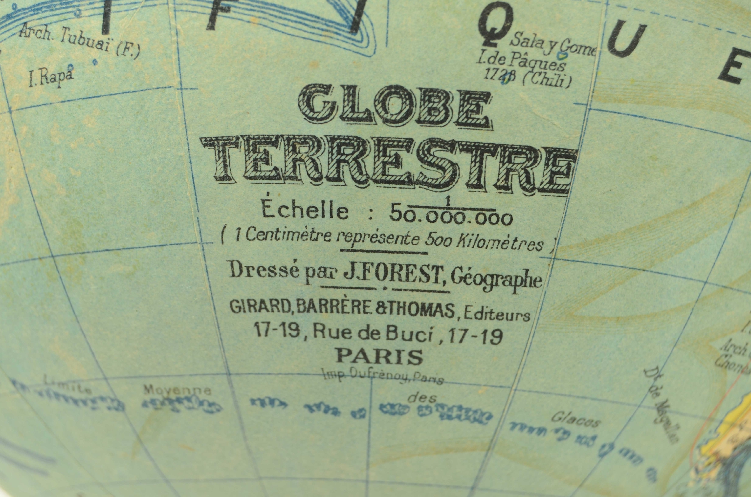 Globi-mappamondi antichi/8563-Globo Terrestre