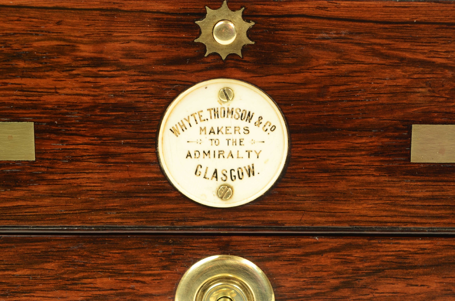Antiquariato nautico/8575-Raro Cronometro di Bordo