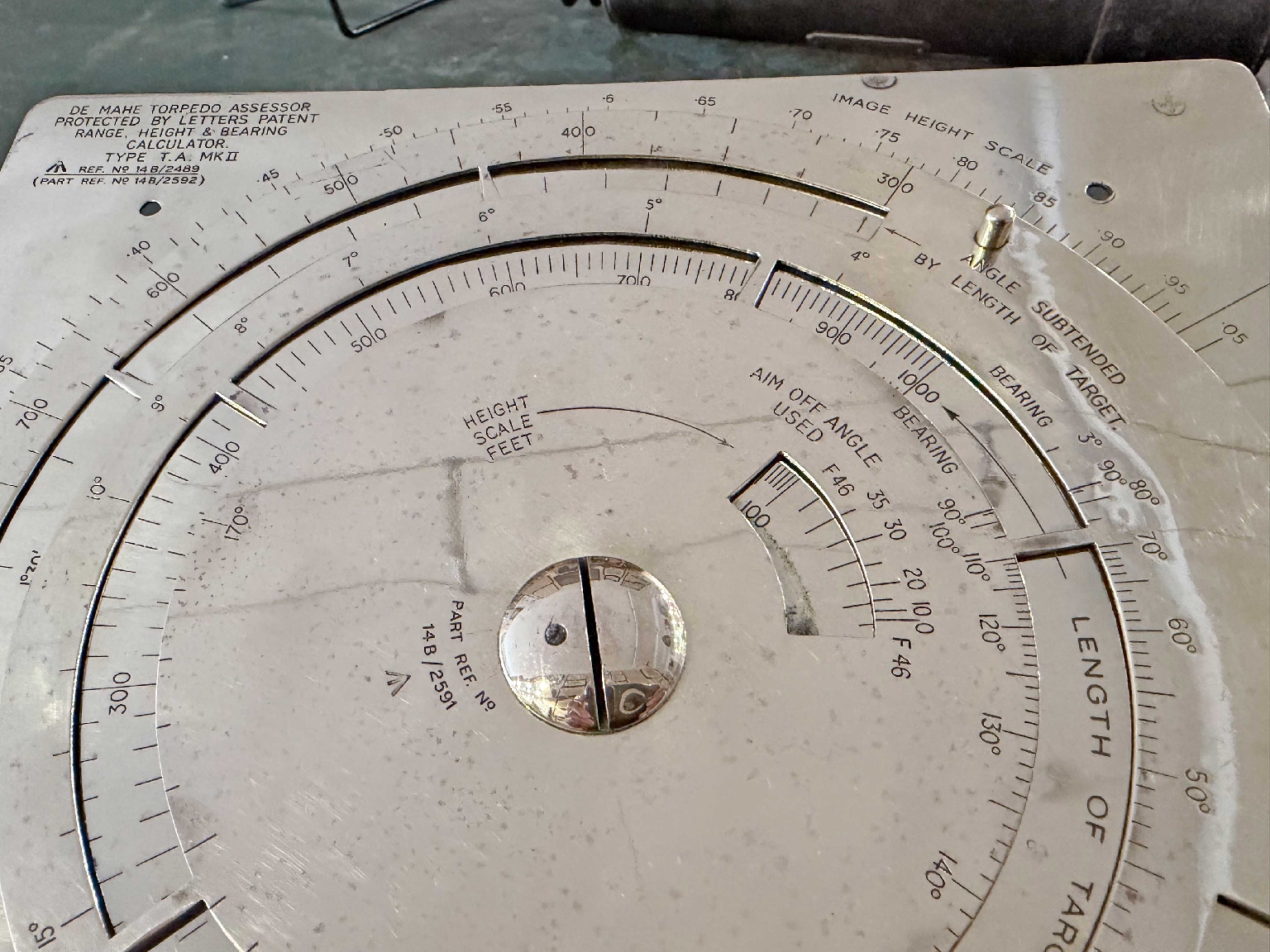 Antique measuring instruments/8595-Slide Rule