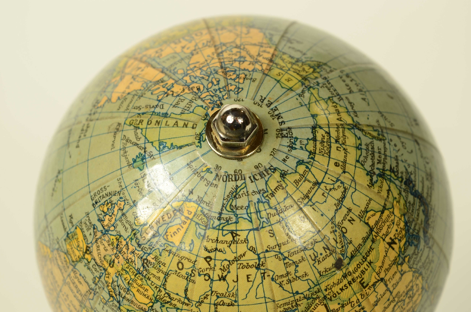 Antique globes-world maps/8623-Small Terrestrial Globe