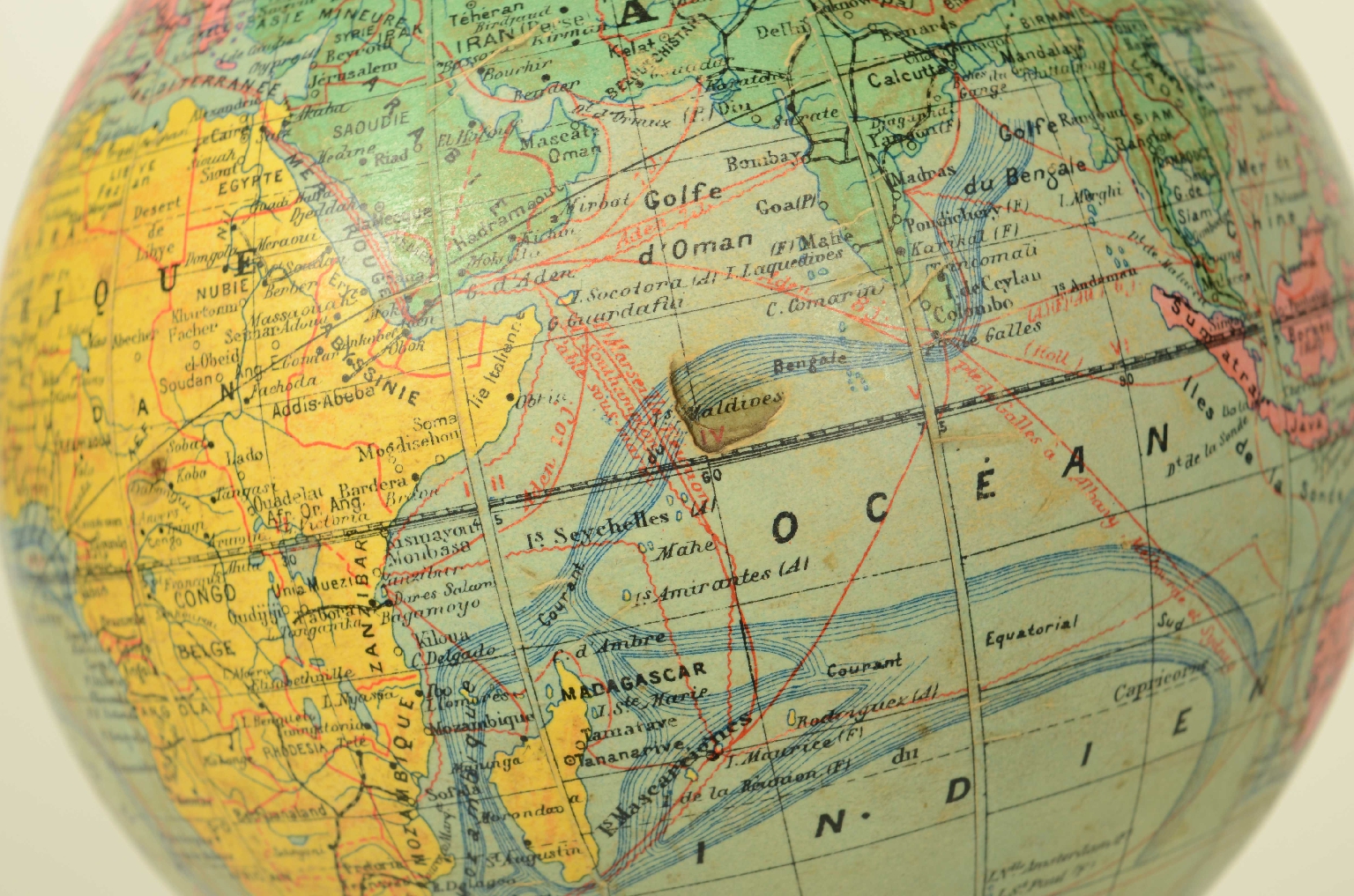 Antique globes-world maps/8625-Terrestrial Globe