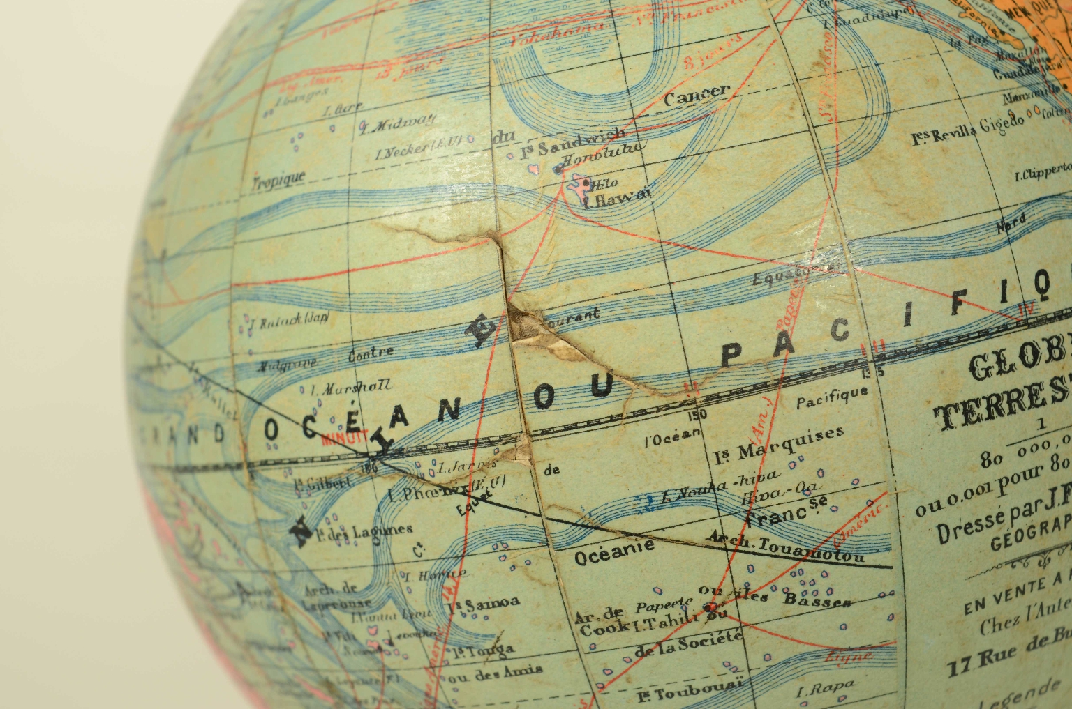Antique globes-world maps/8625-Terrestrial Globe