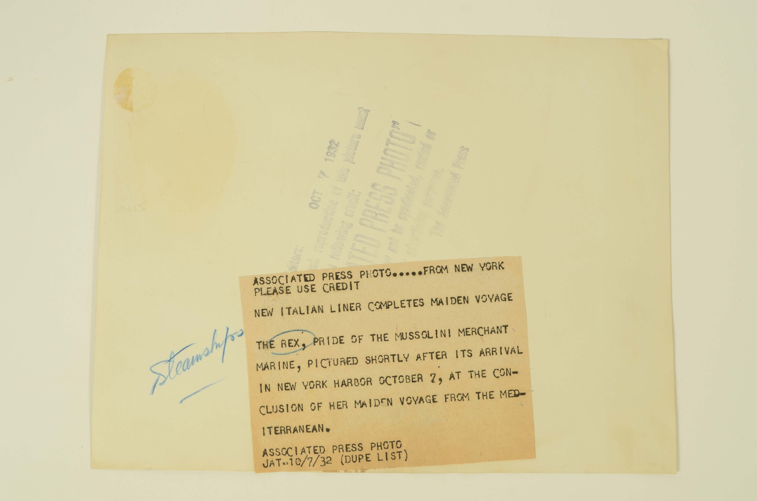 SS REX/R140-Photo REX