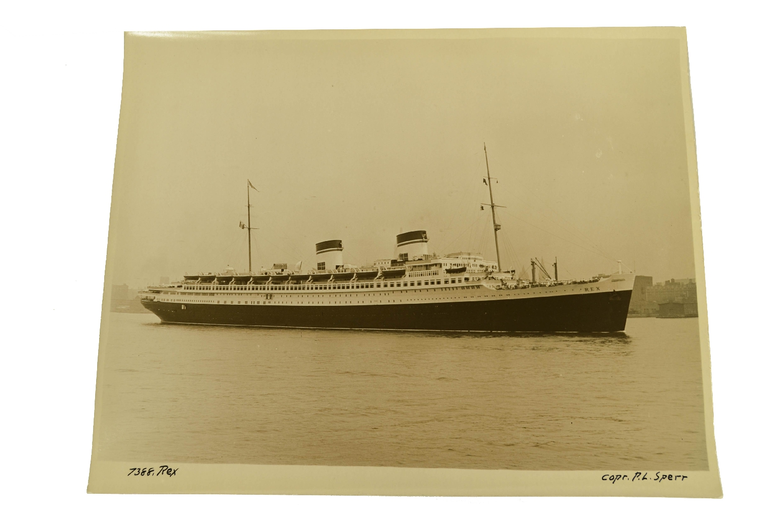 SS REX/R146-Ocean Liner REX