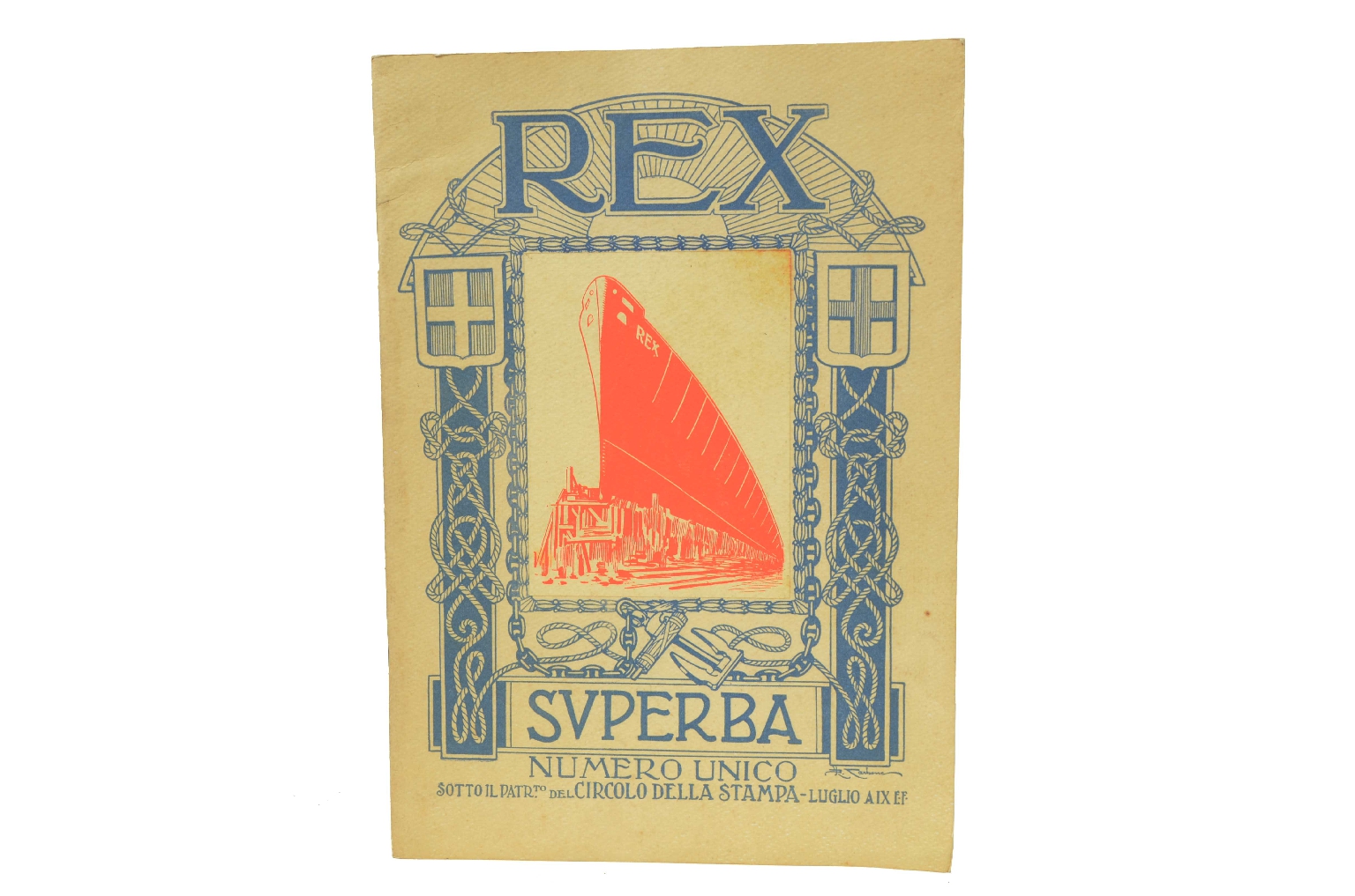 Transatlantico REX/R16-REX SUPERBA Rivista