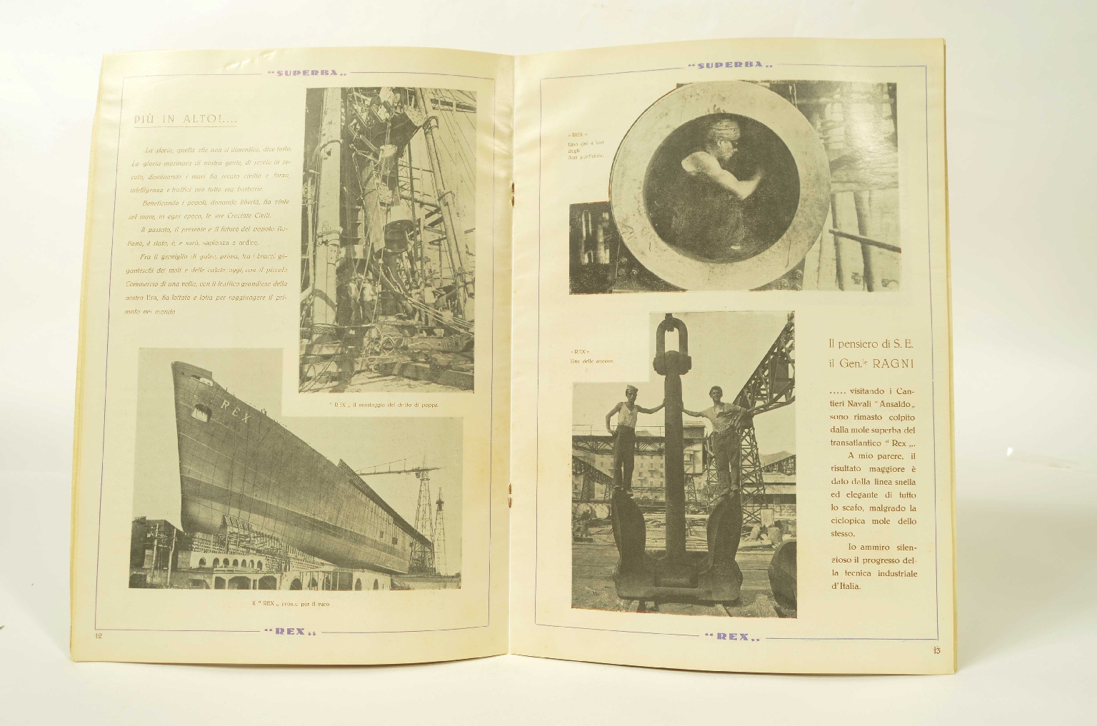 Transatlantico REX/R16-REX SUPERBA Rivista