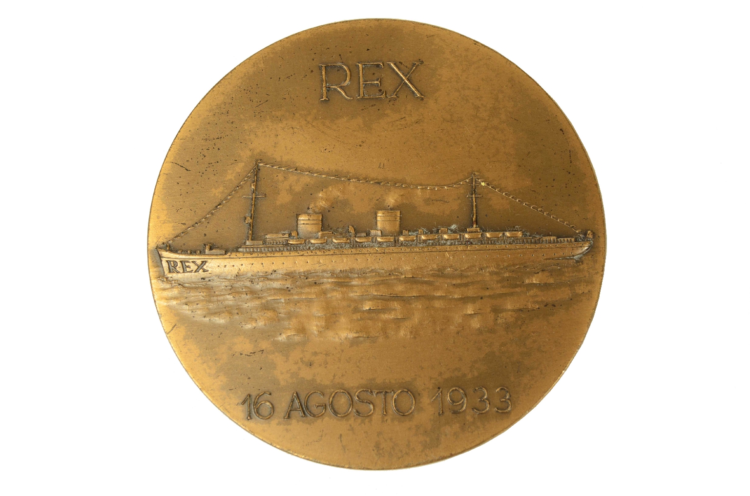 Transatlantico REX/R246-Medaglia Commemorativa