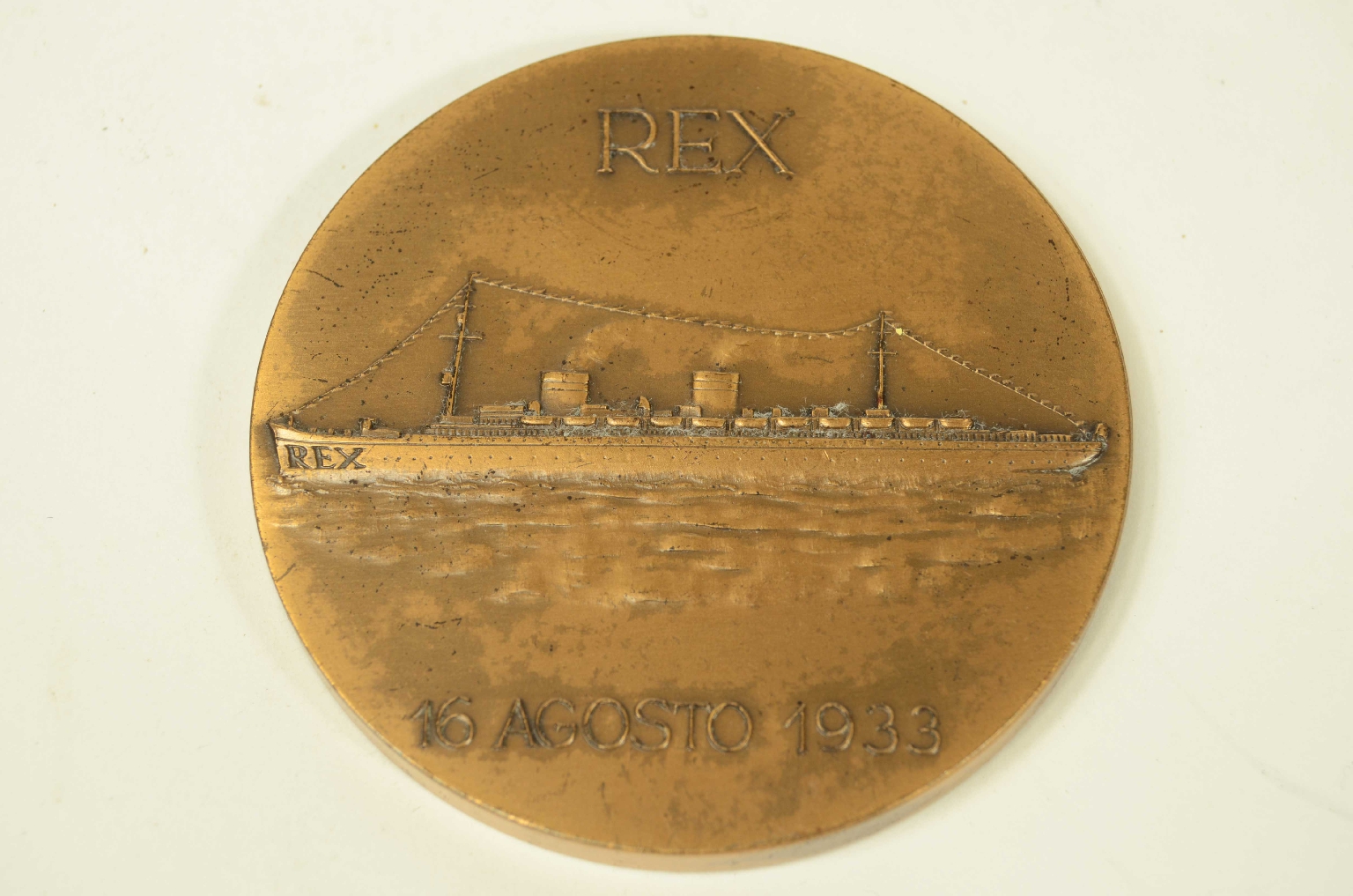 Transatlantico REX/R246-Medaglia Commemorativa