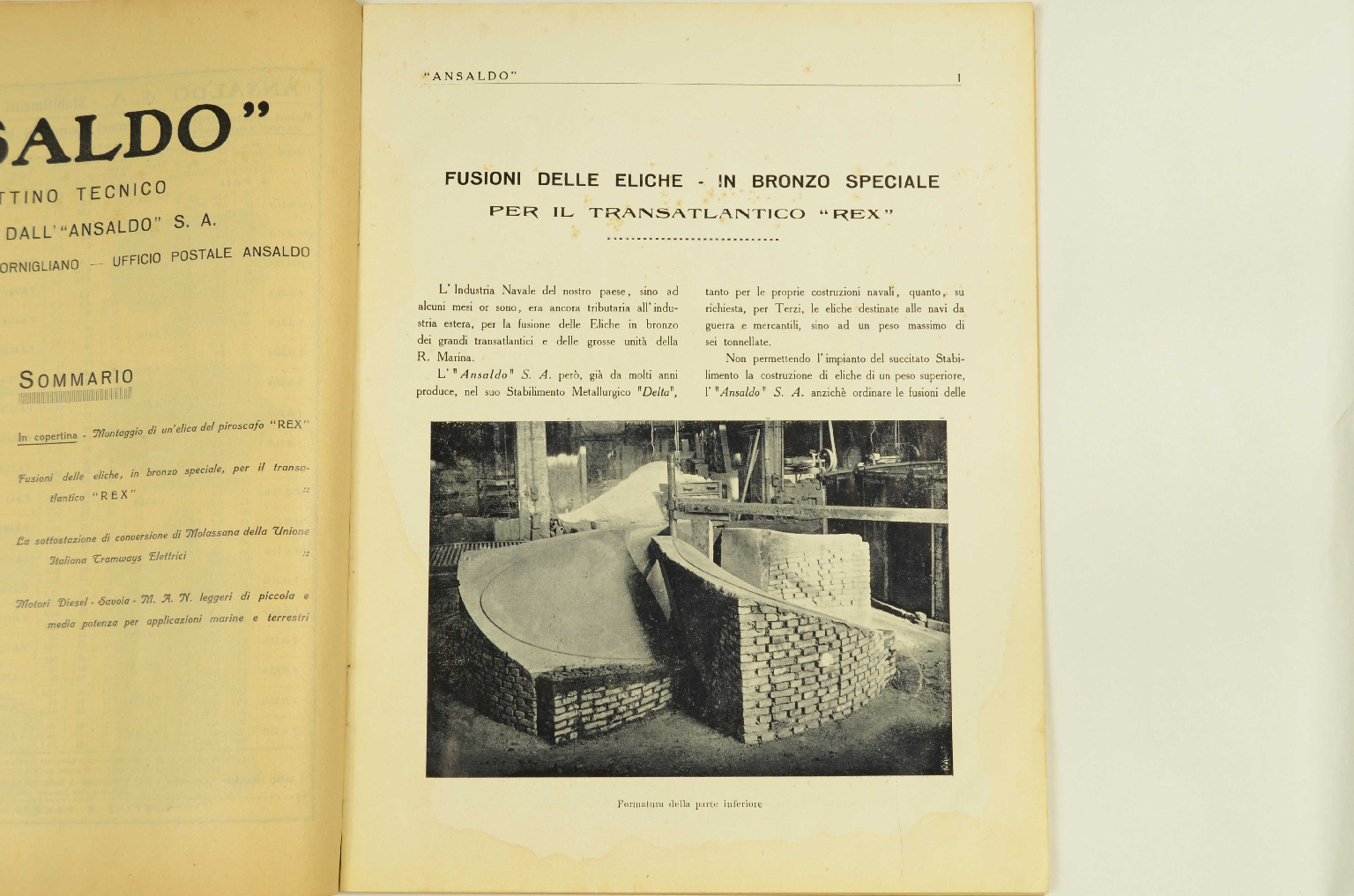 SS REX/R25-Ansaldo Magazine