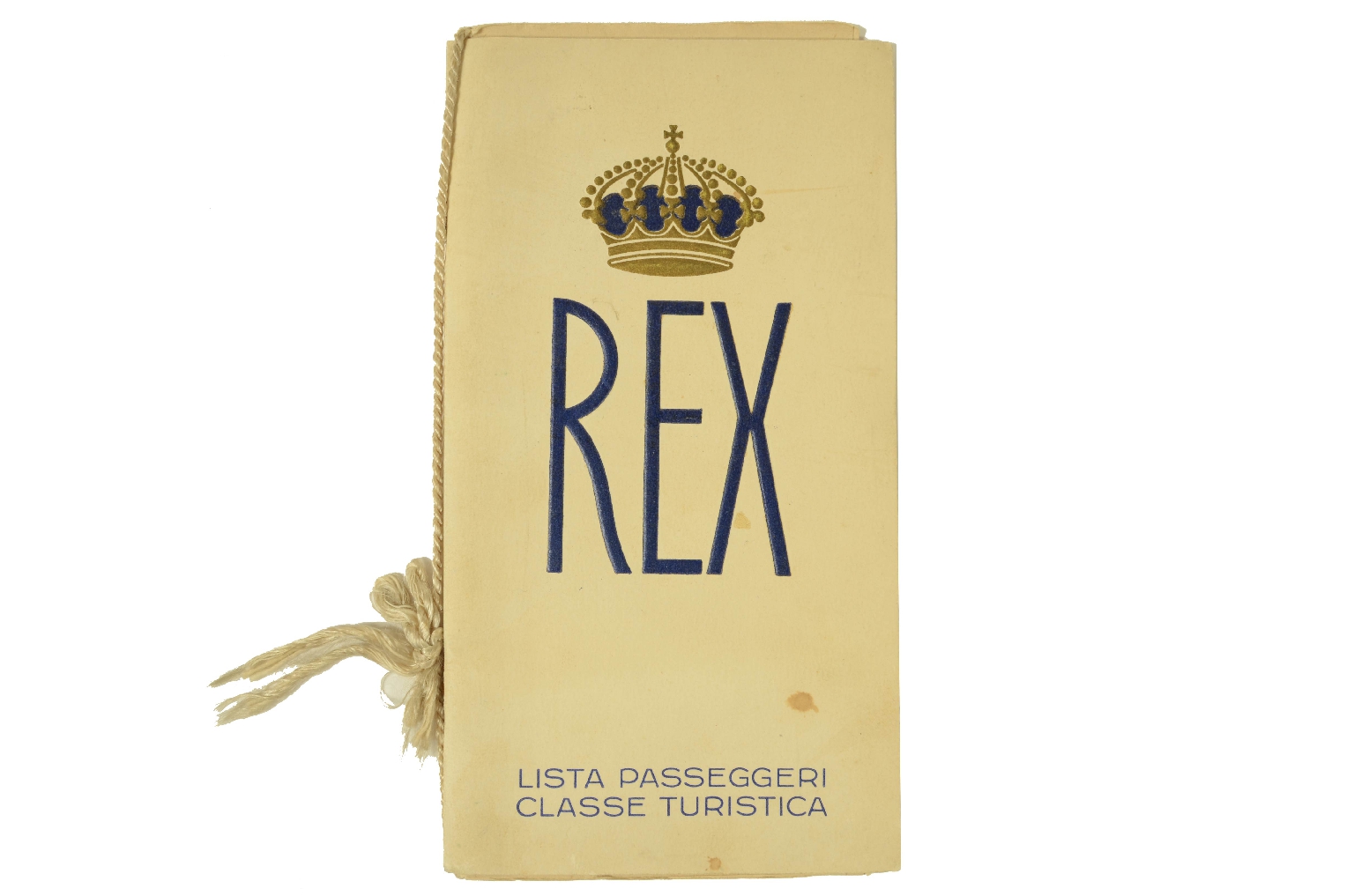 Transatlantico REX/R307-Lista Passeggeri