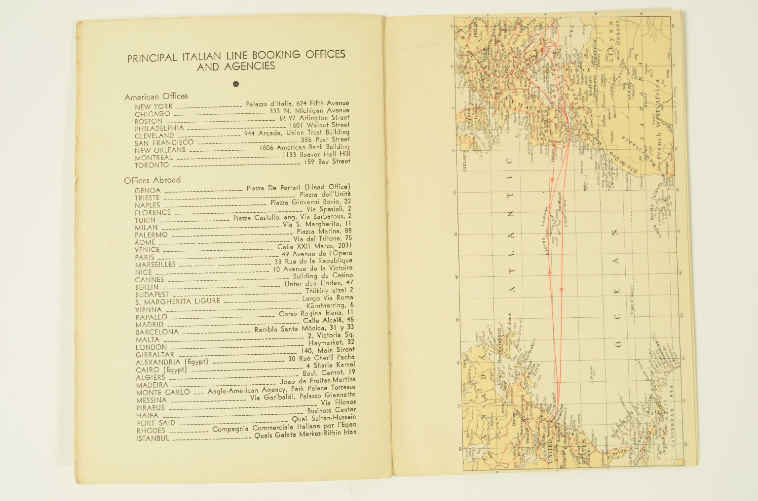 Transatlantico REX/R310-Lista Passeggeri