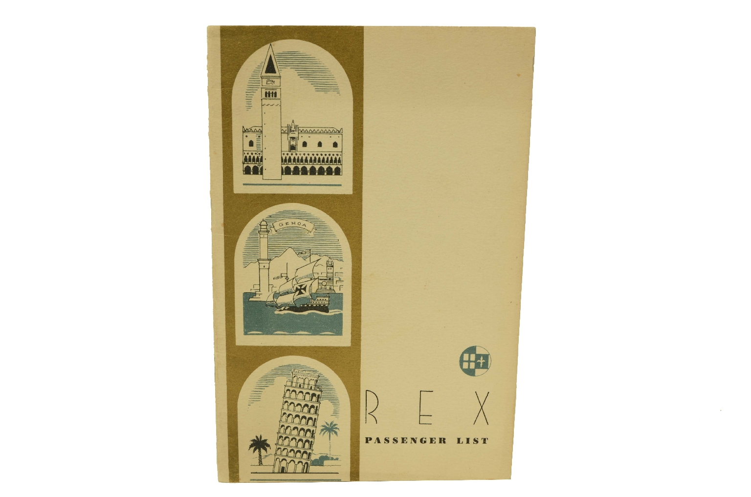 Transatlantico REX/R311-Lista Passeggeri