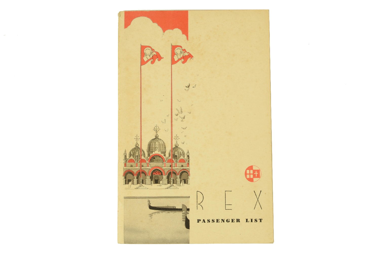 SS REX/R312-Passenger List