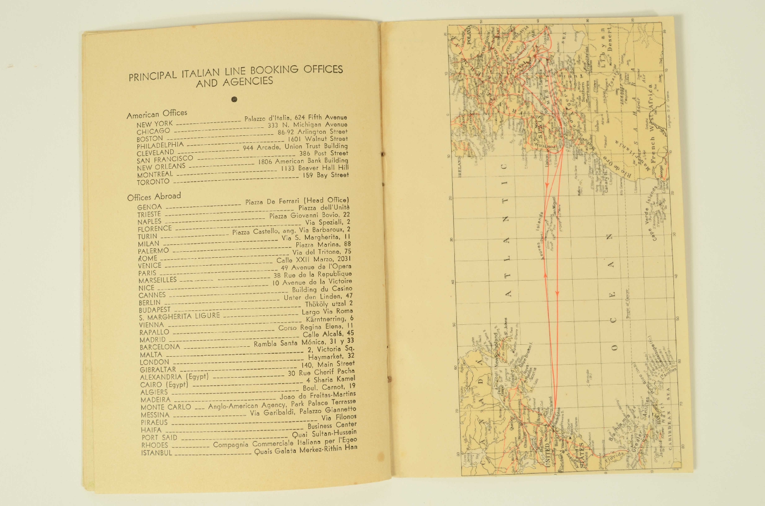 SS REX/R312-Passenger List