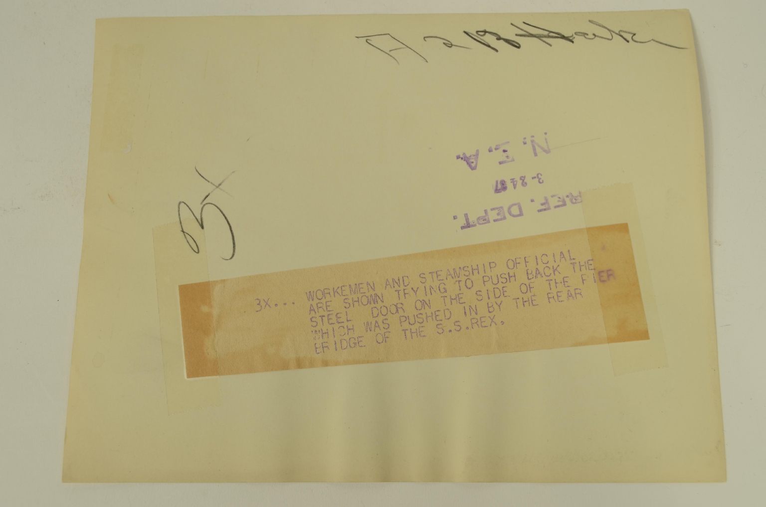 Transatlantico REX/R341-Foto REX