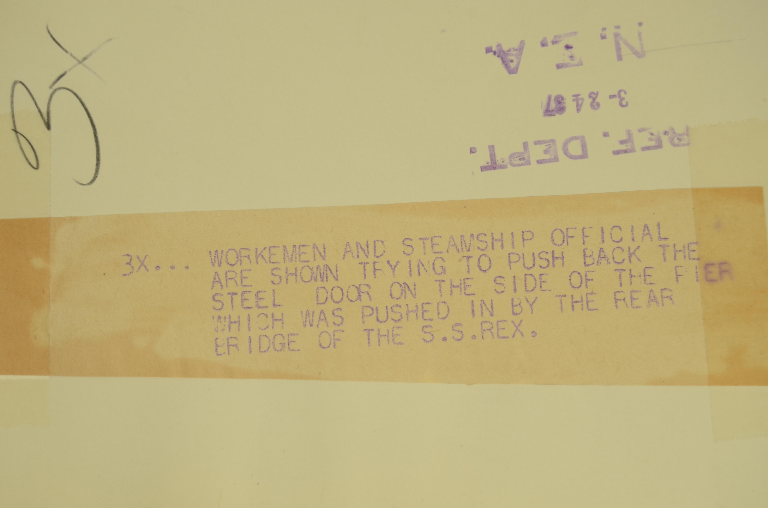 Transatlantico REX/R341-Foto REX