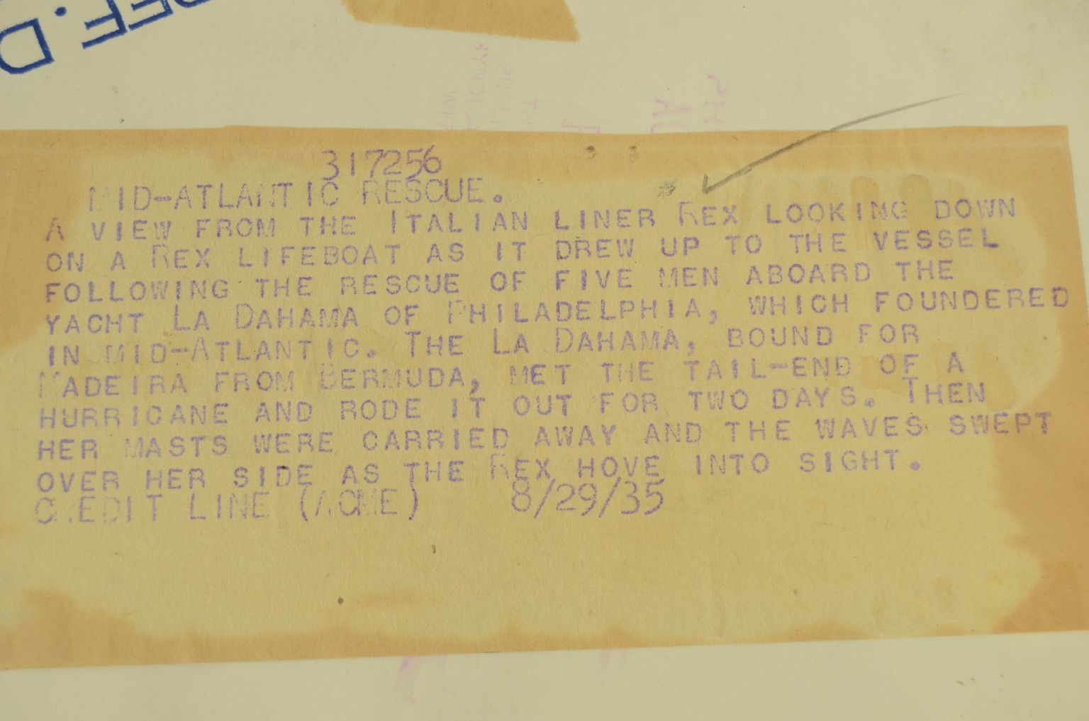 SS REX/R349-Foto Rescue Operation