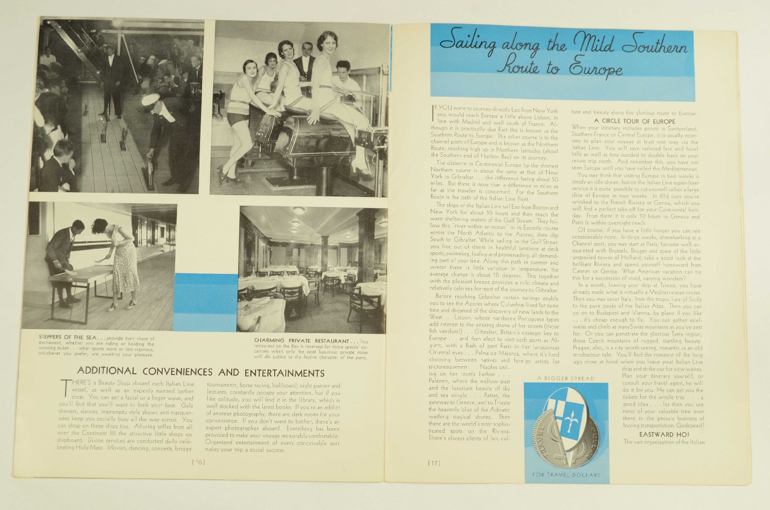 Transatlantico REX/R367-Brochure