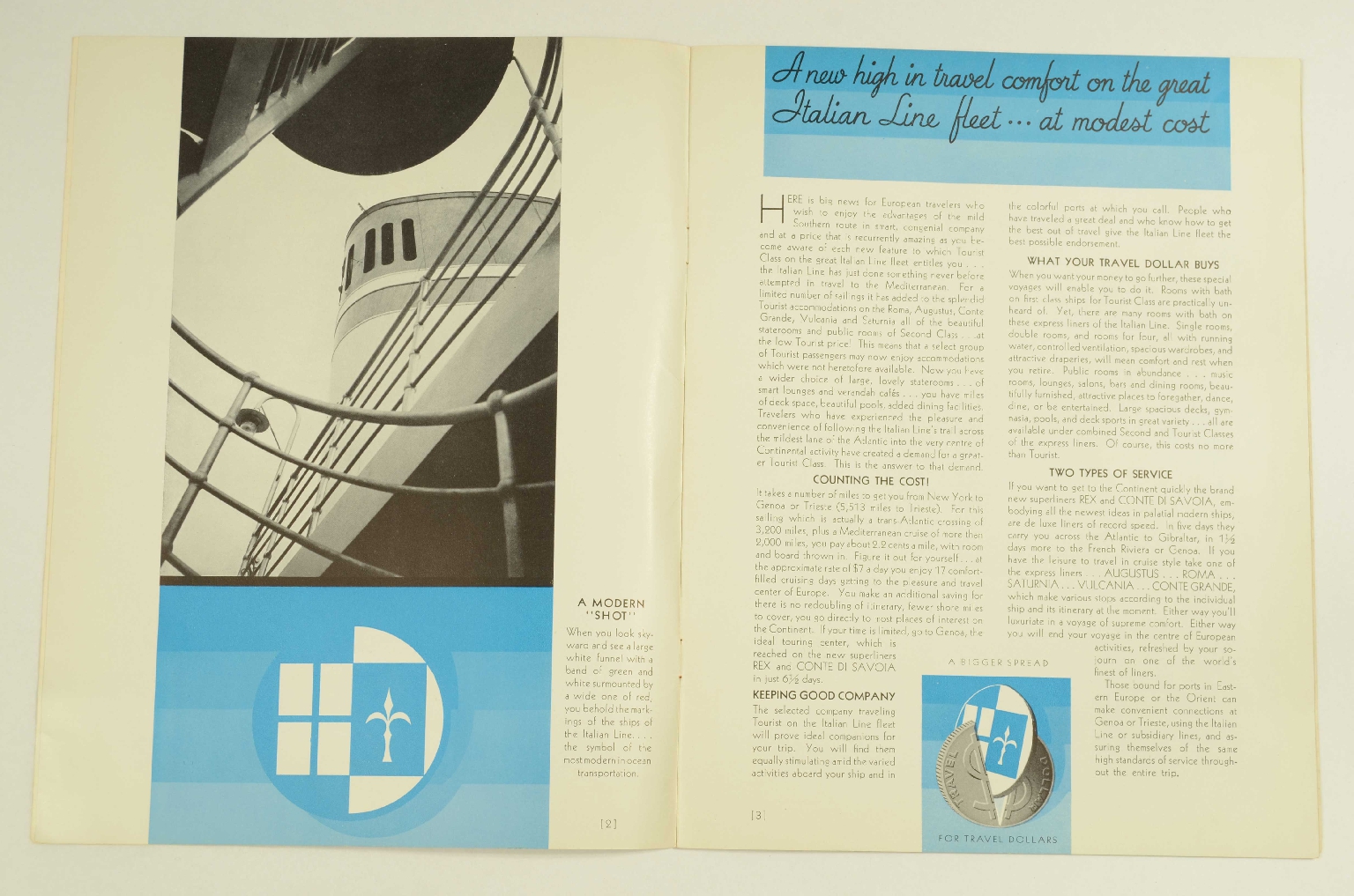 Transatlantico REX/R367-Brochure