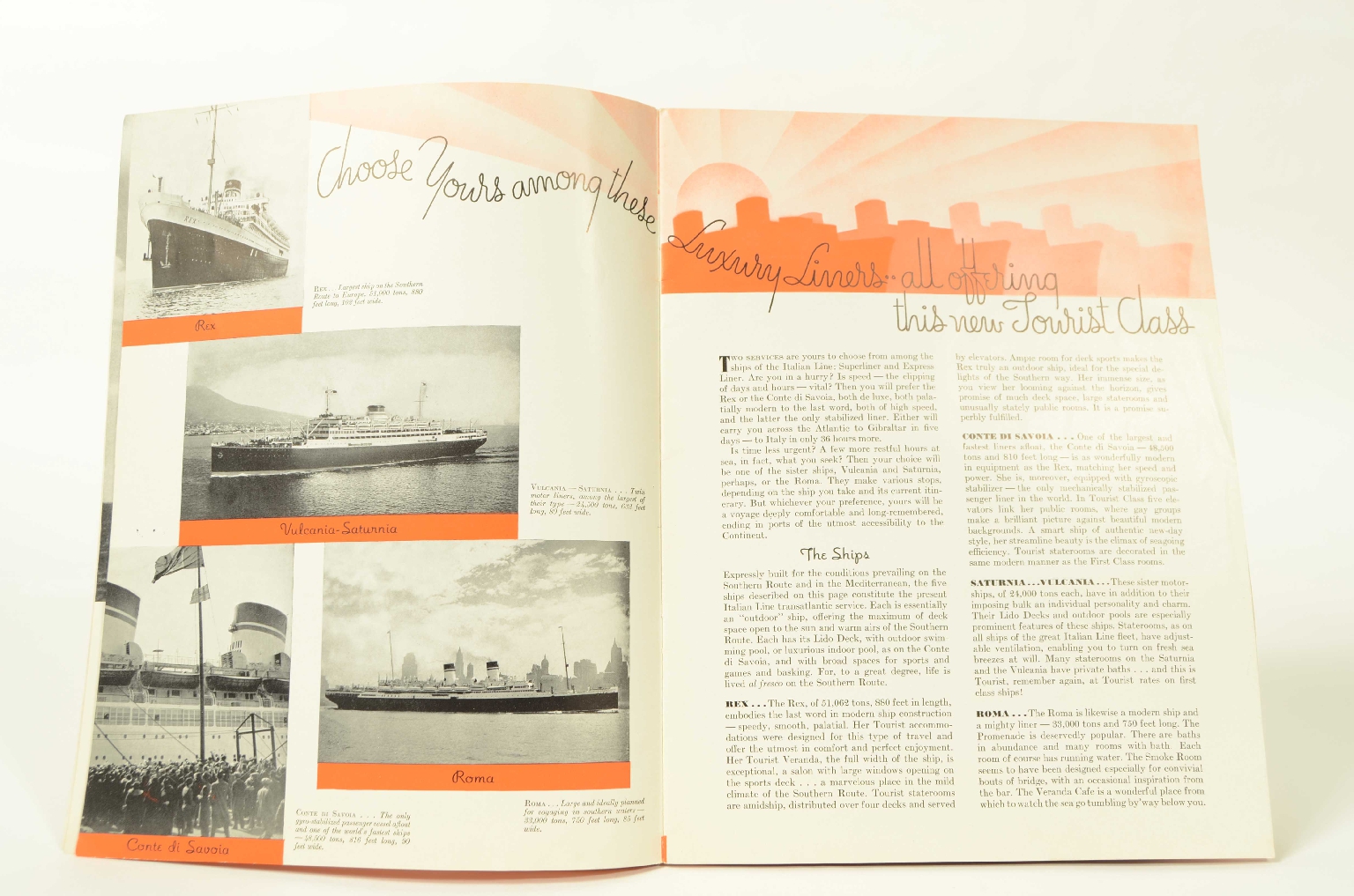 Transatlantico REX/R378-Brochure