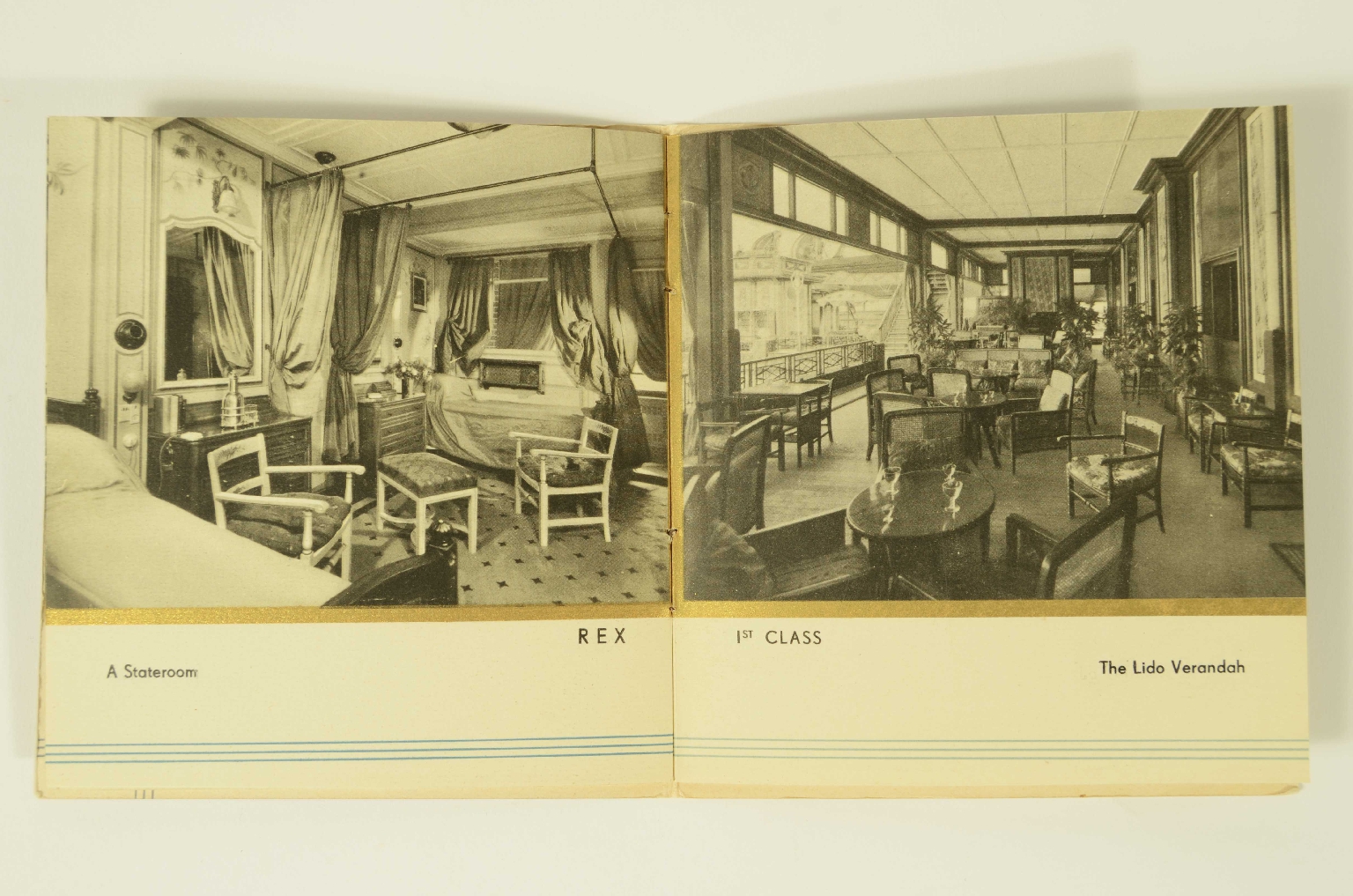 Transatlantico REX/R545-Piccolo Opuscolo