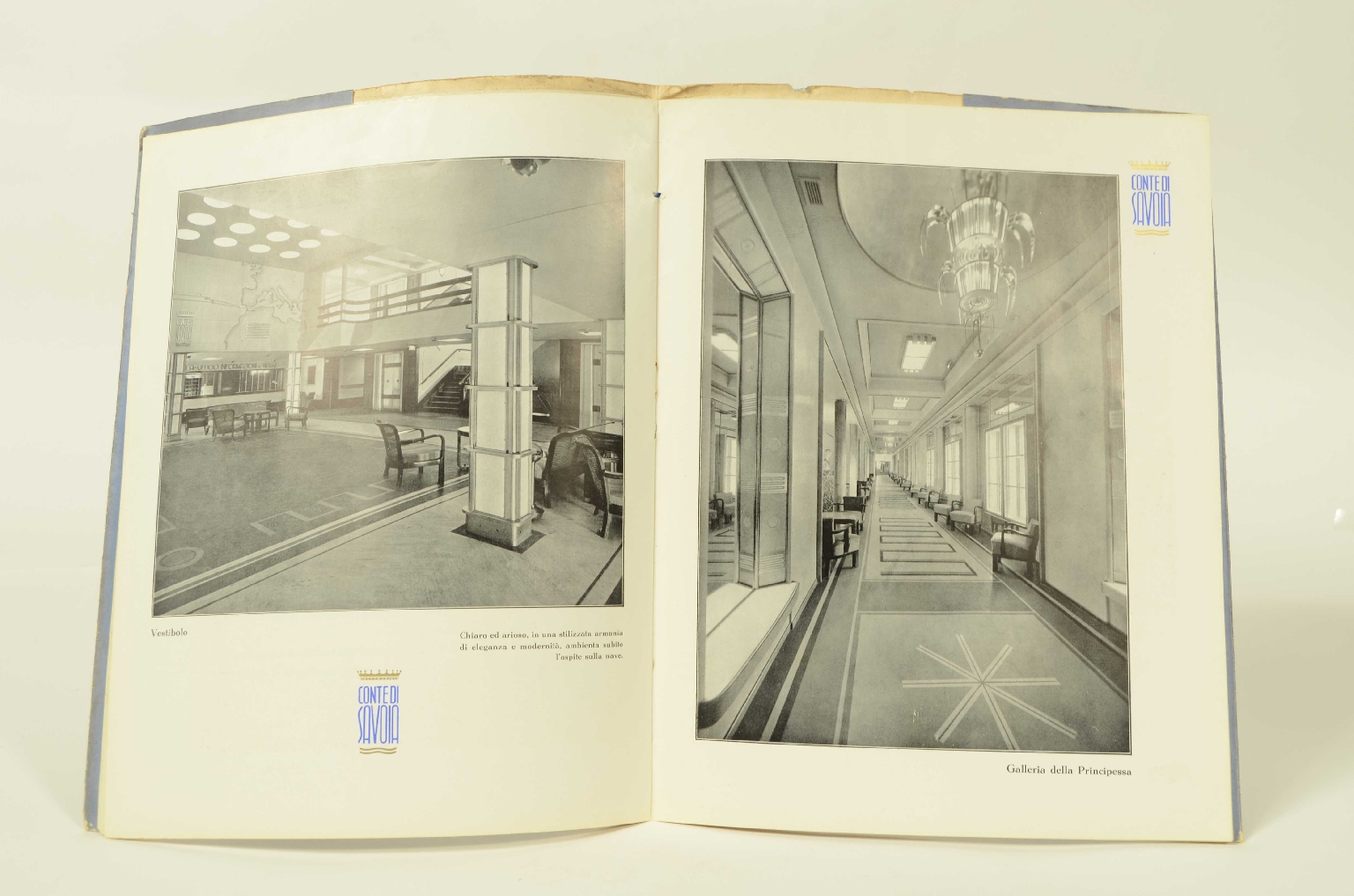 Transatlantico REX/R556-Depliant Illustrativo