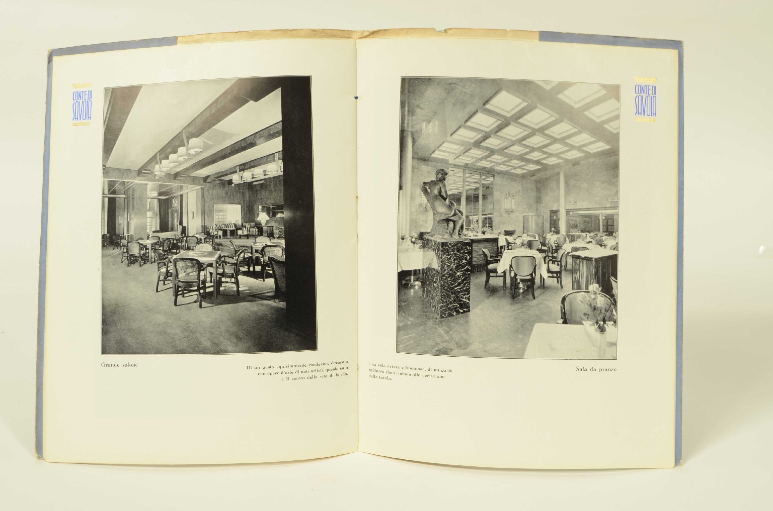 Transatlantico REX/R556-Depliant Illustrativo