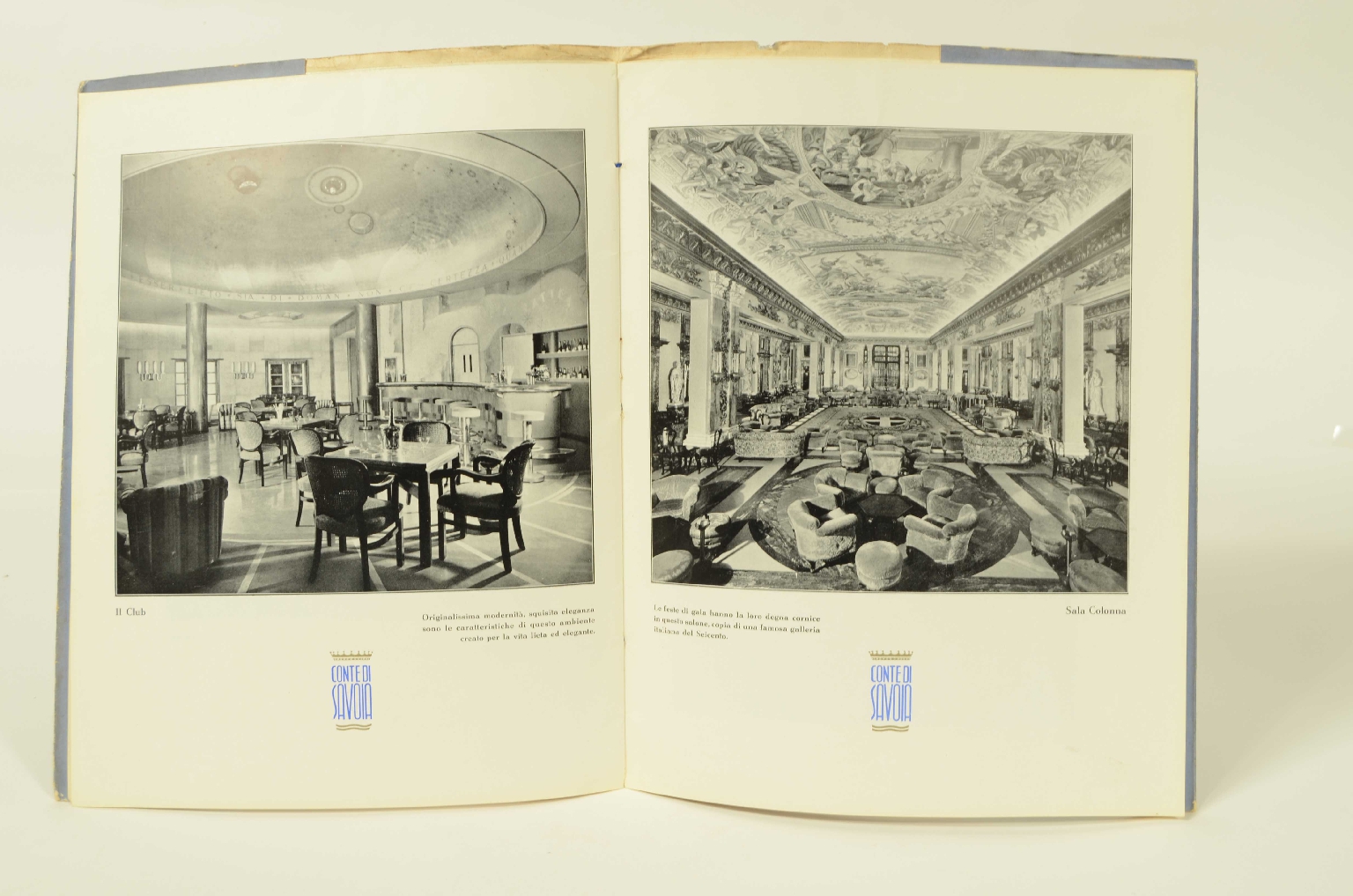 Transatlantico REX/R556-Depliant Illustrativo