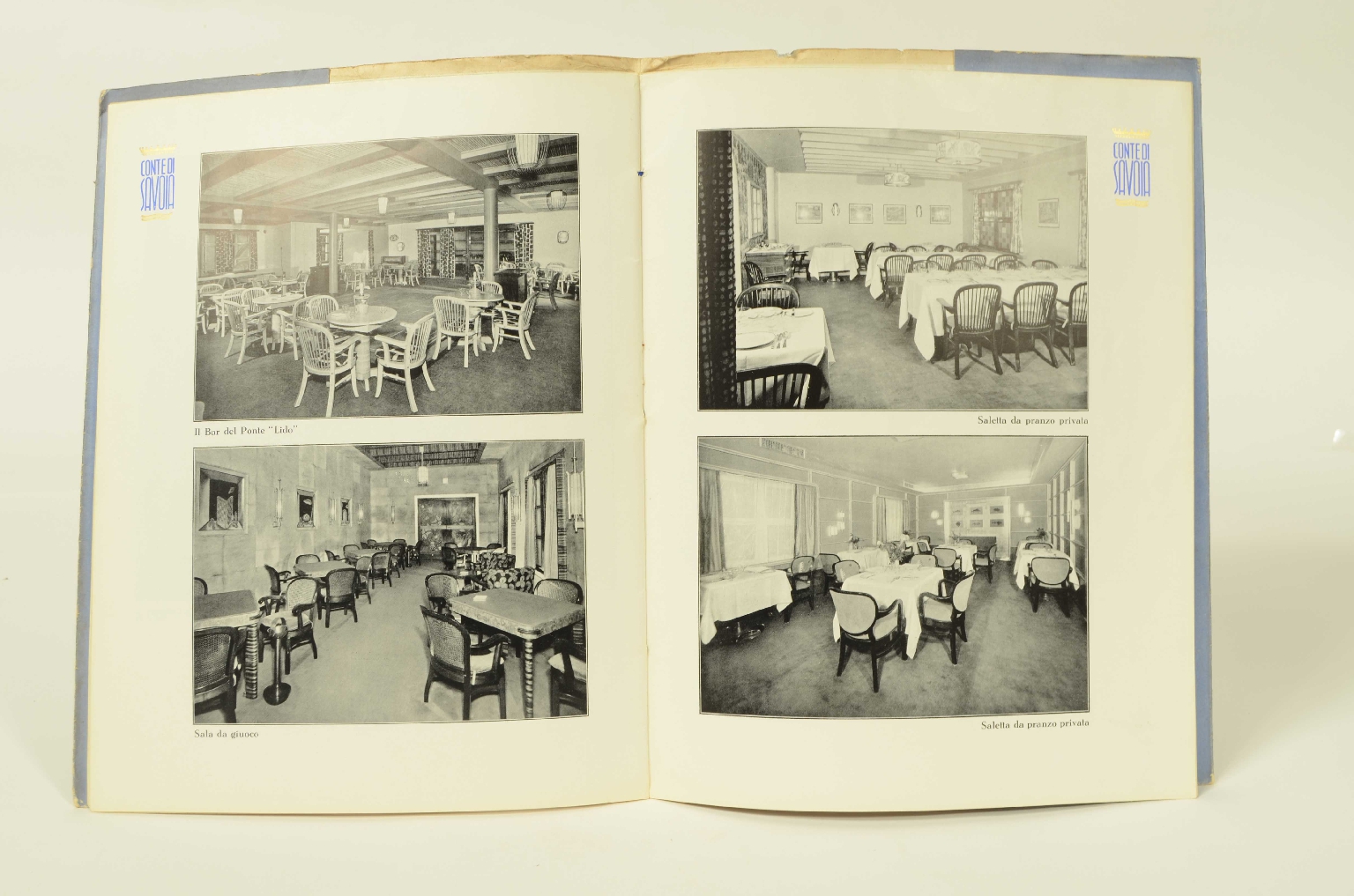 Transatlantico REX/R556-Depliant Illustrativo