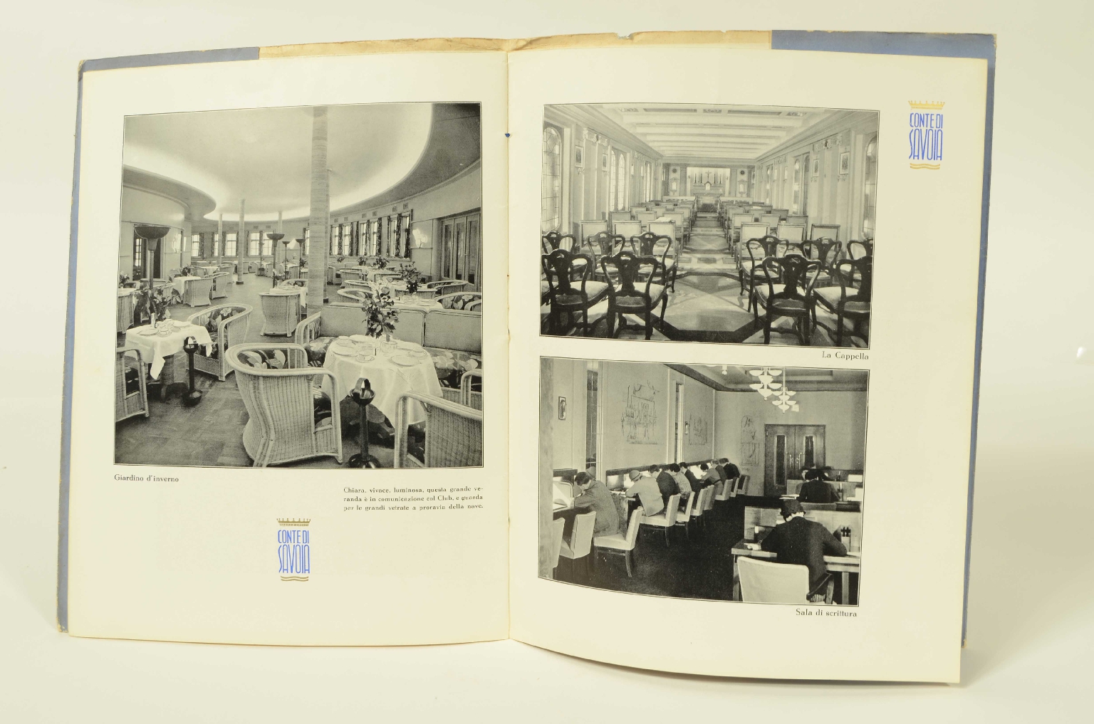 Transatlantico REX/R556-Depliant Illustrativo