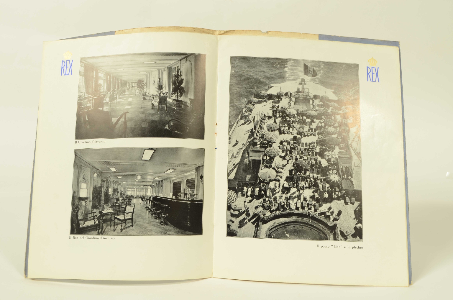 Transatlantico REX/R556-Depliant Illustrativo