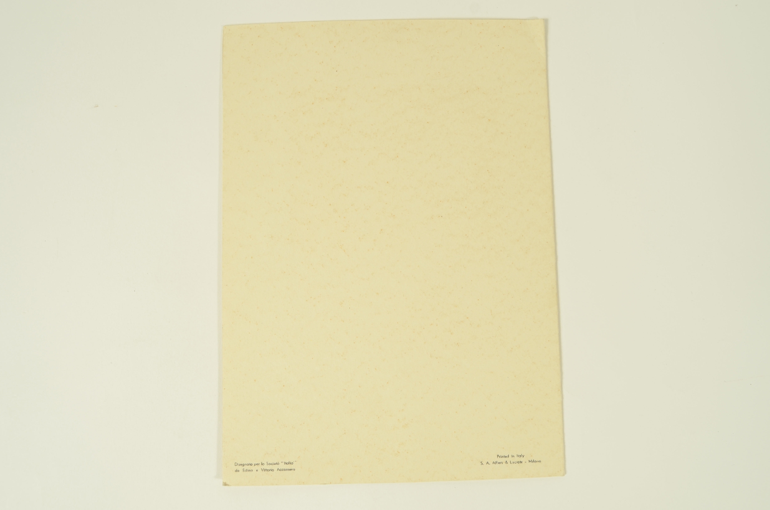 Transatlantico REX/R568-Menu di Prima Classe