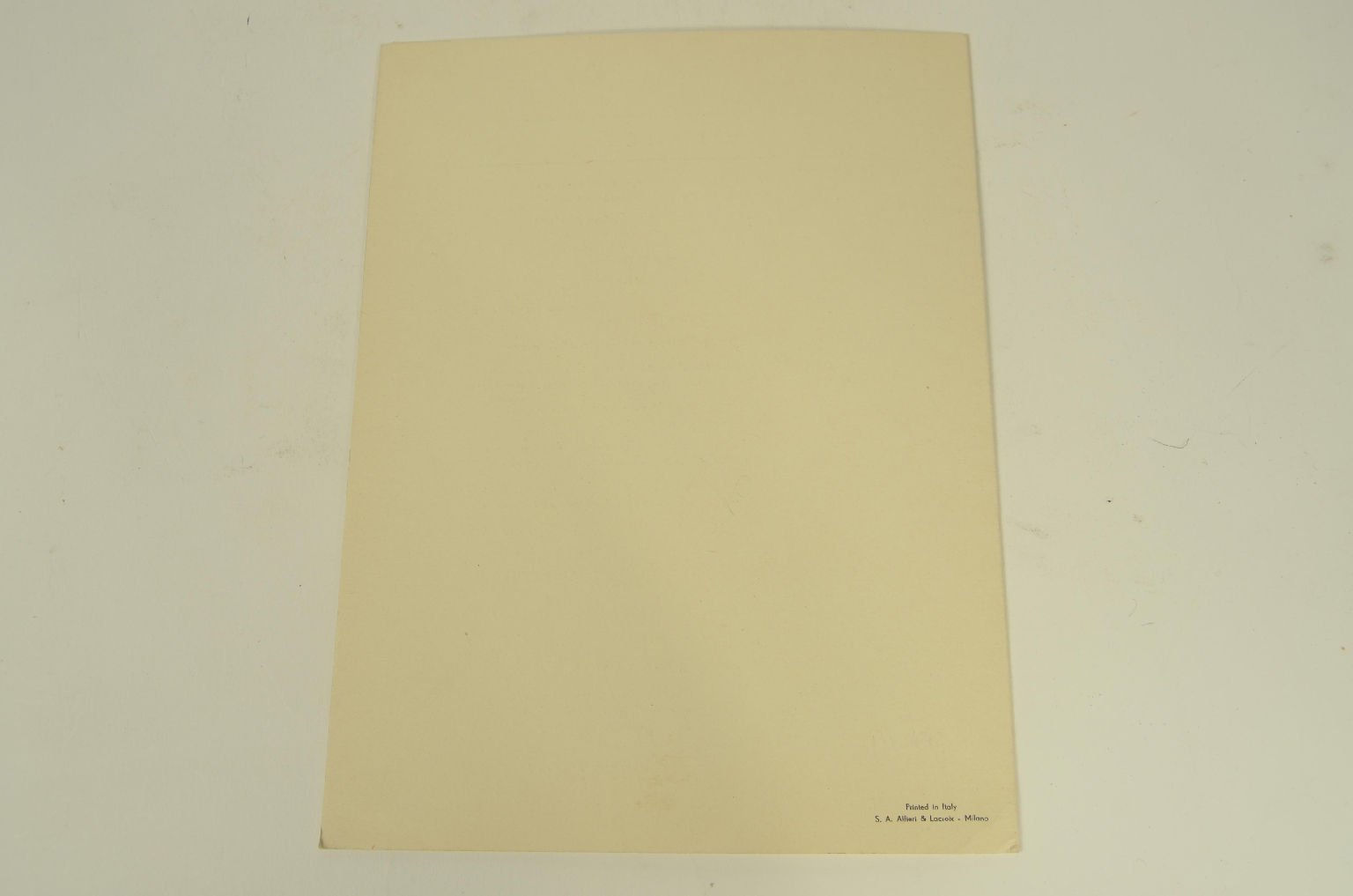 SS REX/R570-First Class Menu