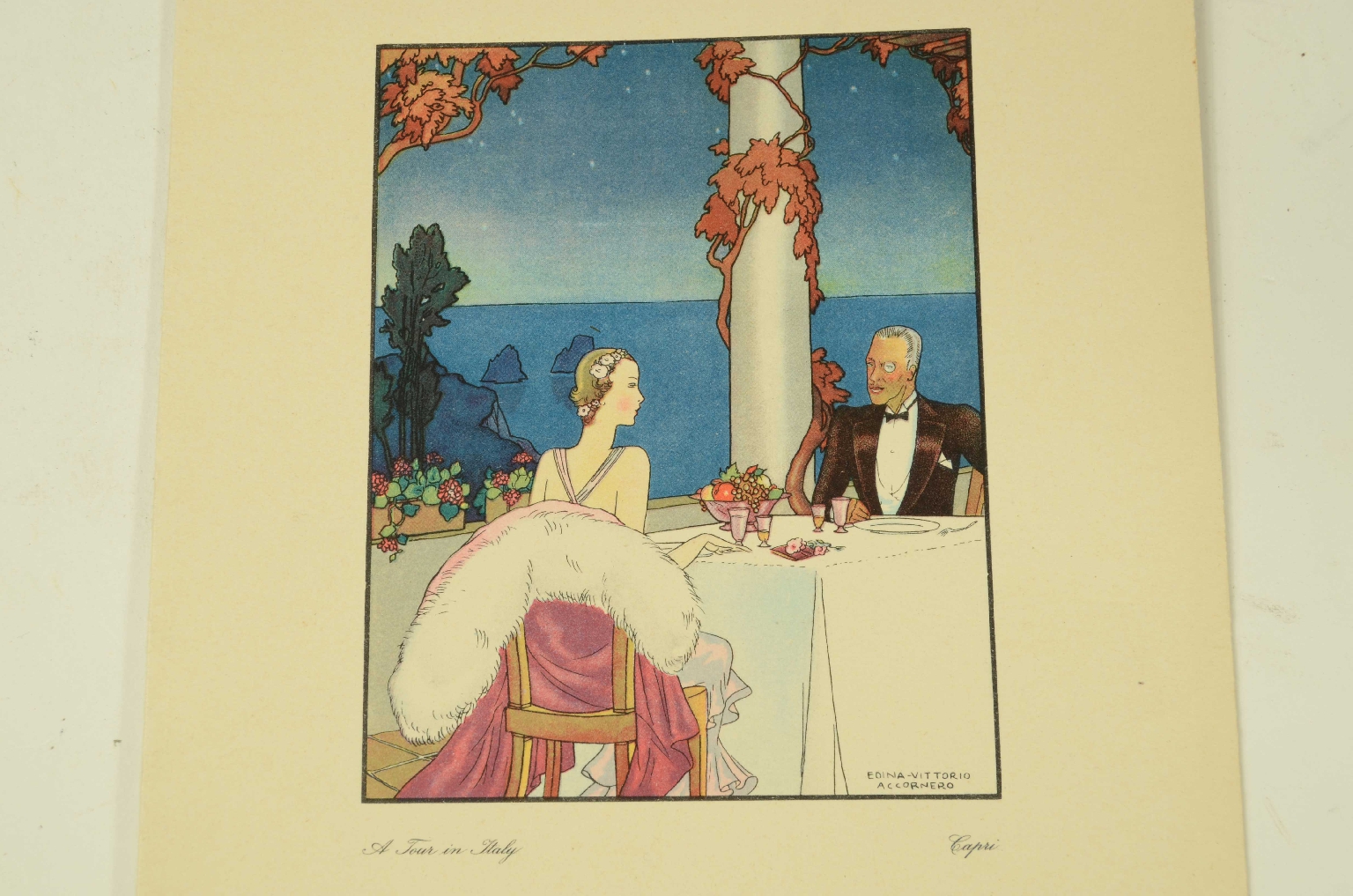 SS REX/R574-First-Class Menu REX