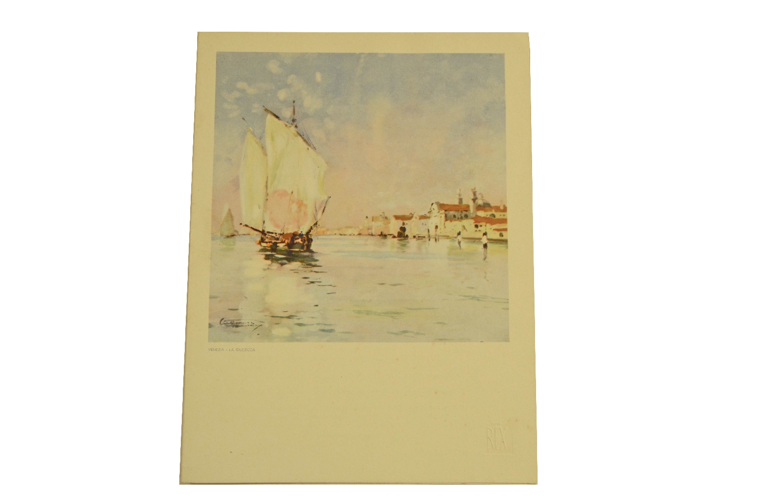 Transatlantico REX/R578-Menu del 1935