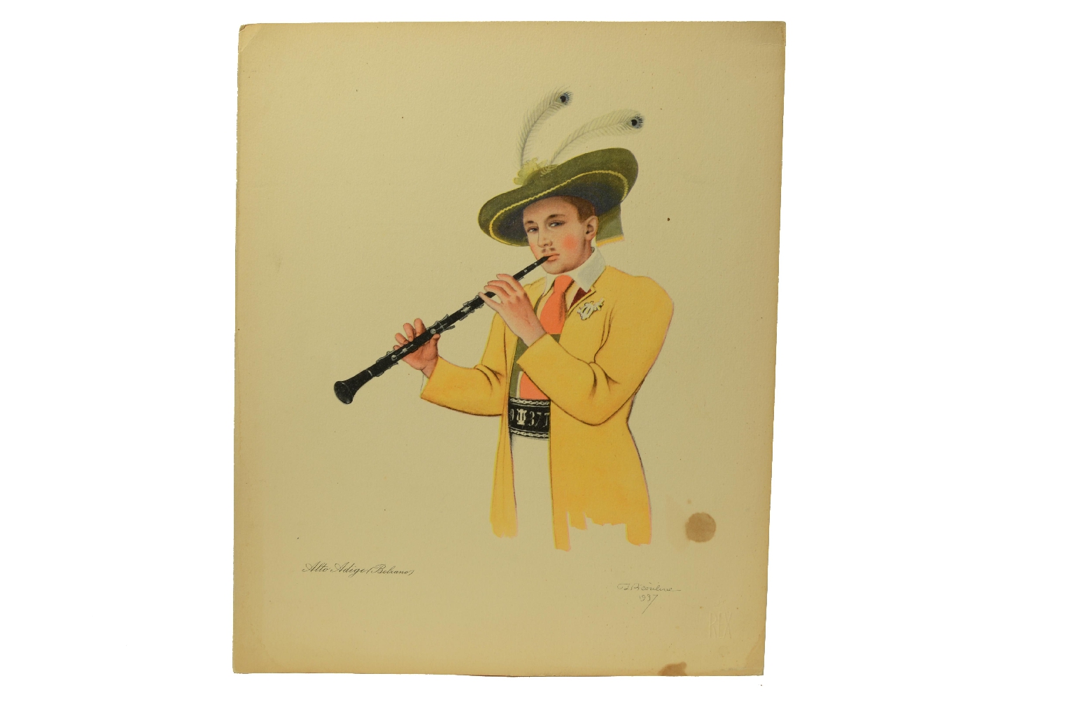 SS REX/R596-First-Class Menu