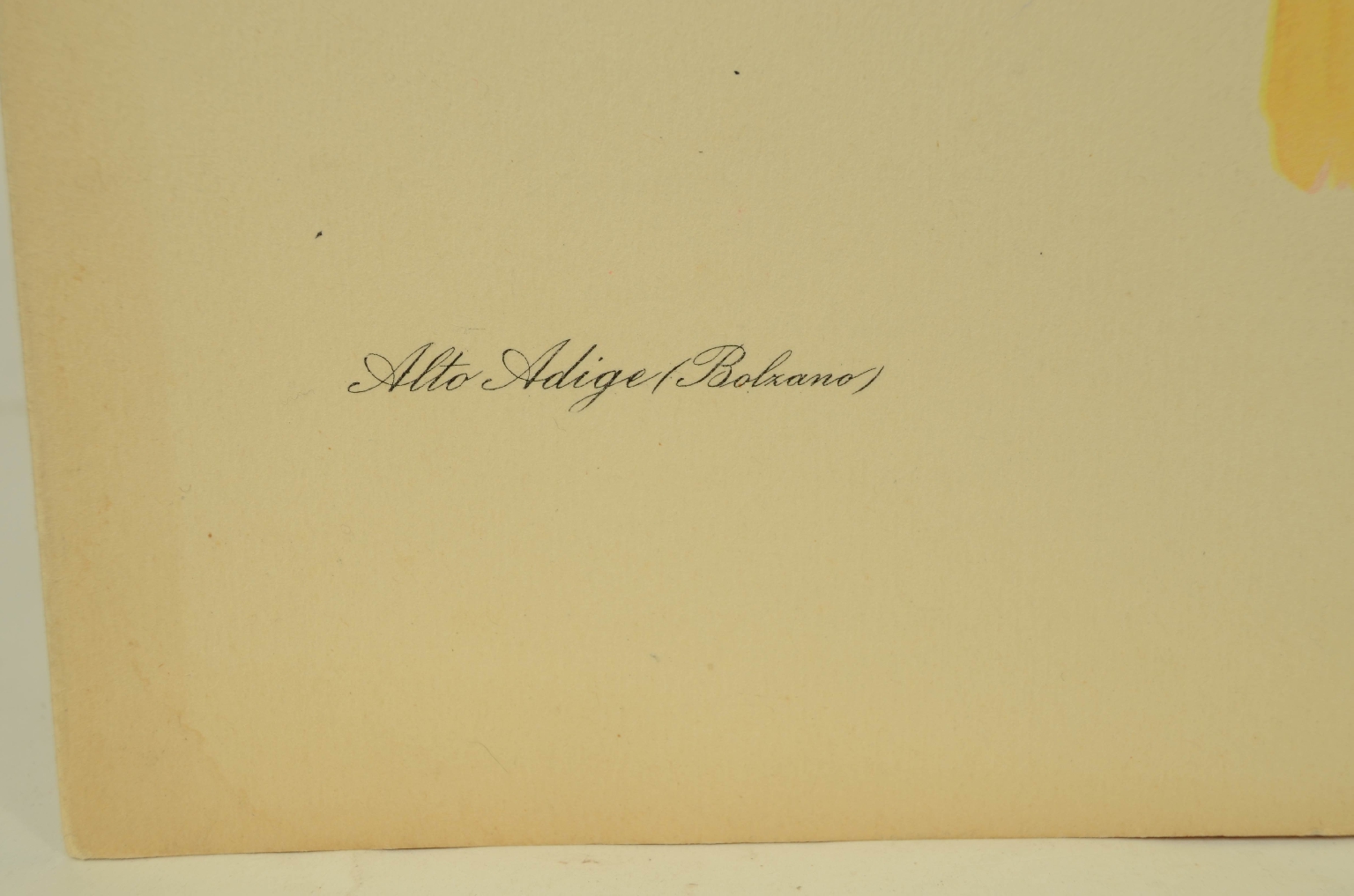 Transatlantico REX/R596-Menu Prima Classe