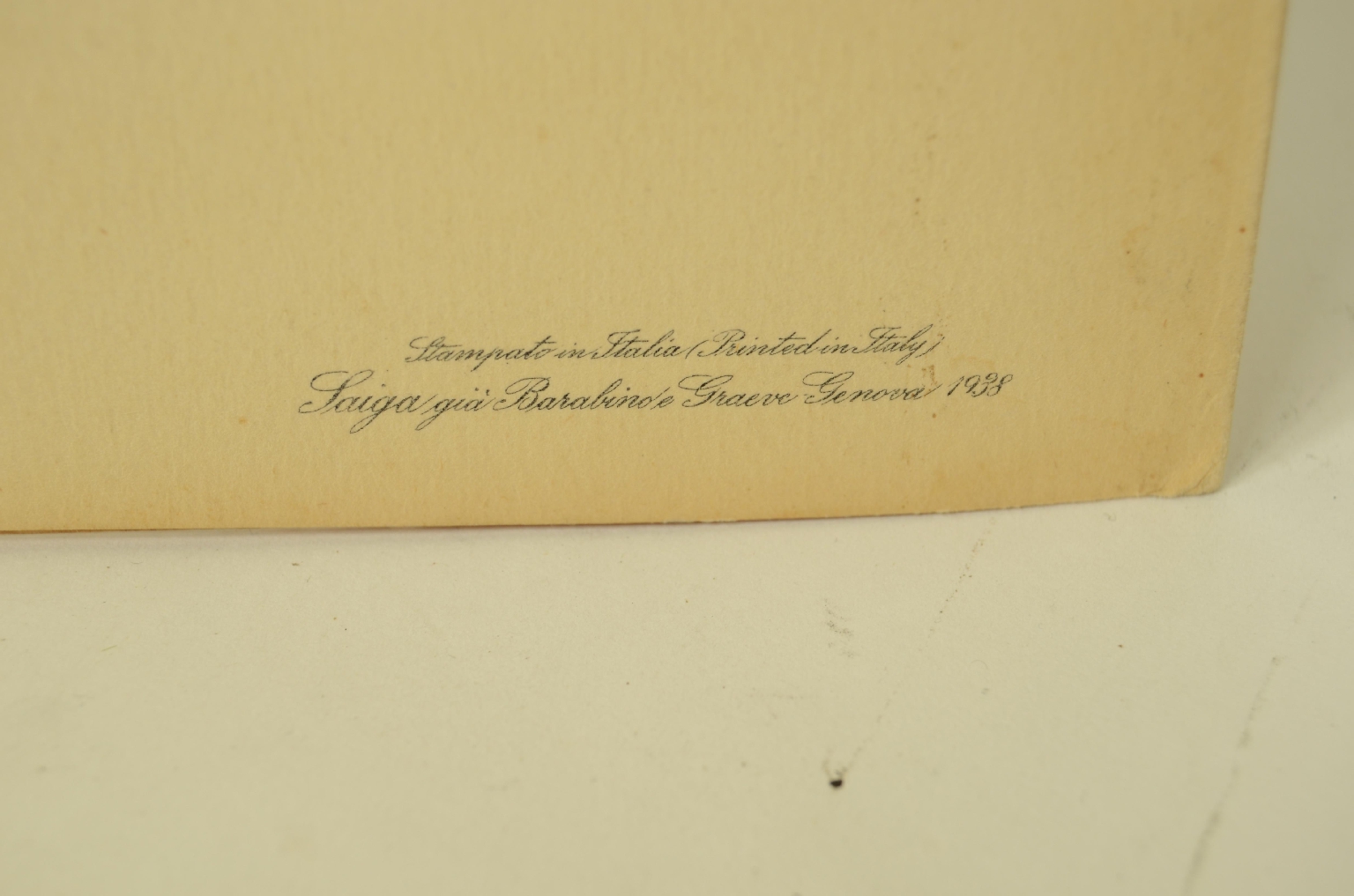 Transatlantico REX/R596-Menu Prima Classe