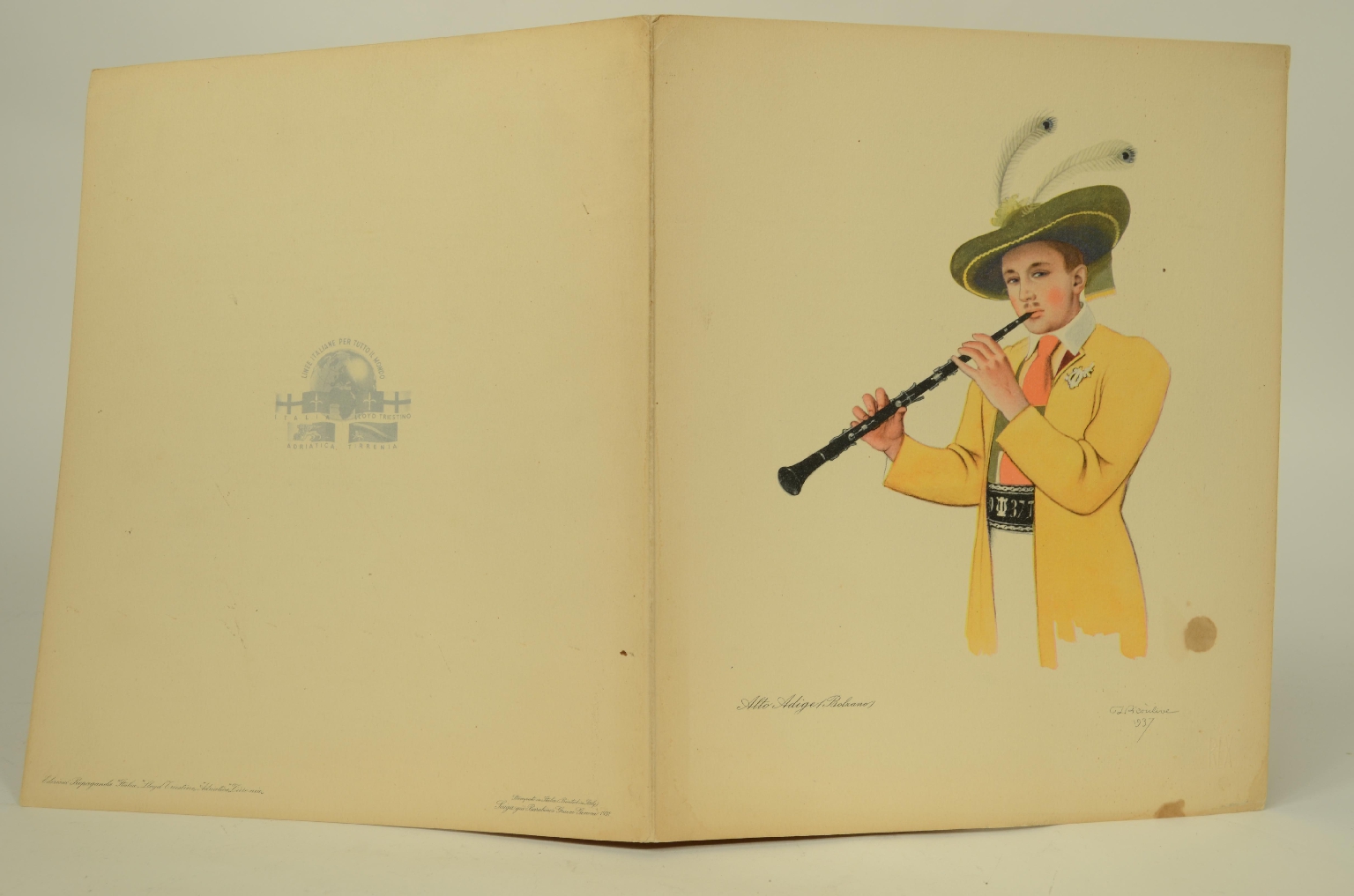 SS REX/R596-First-Class Menu